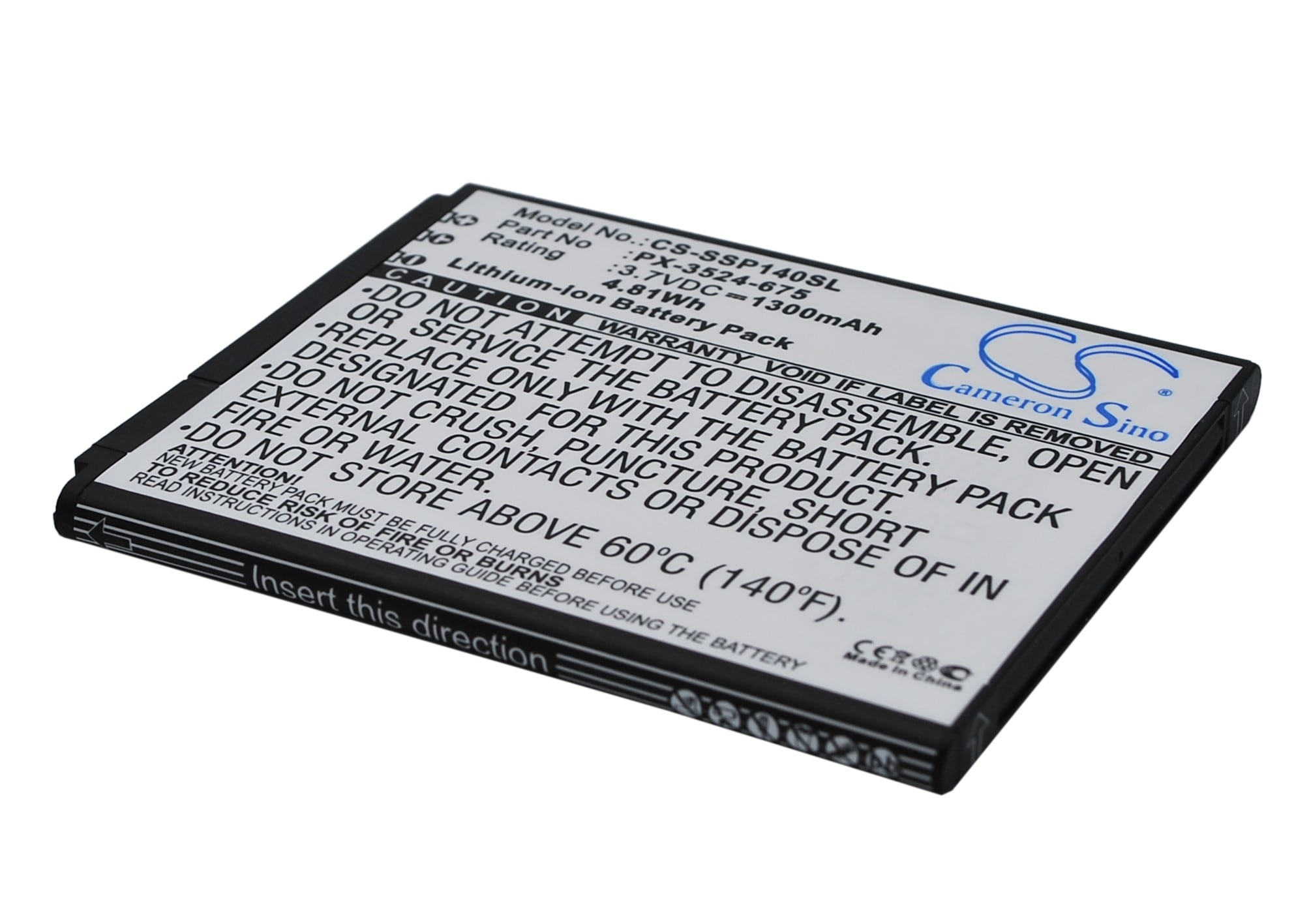Batteri for SmartPhone, mobil for Simvalley SP-140, SingleCore