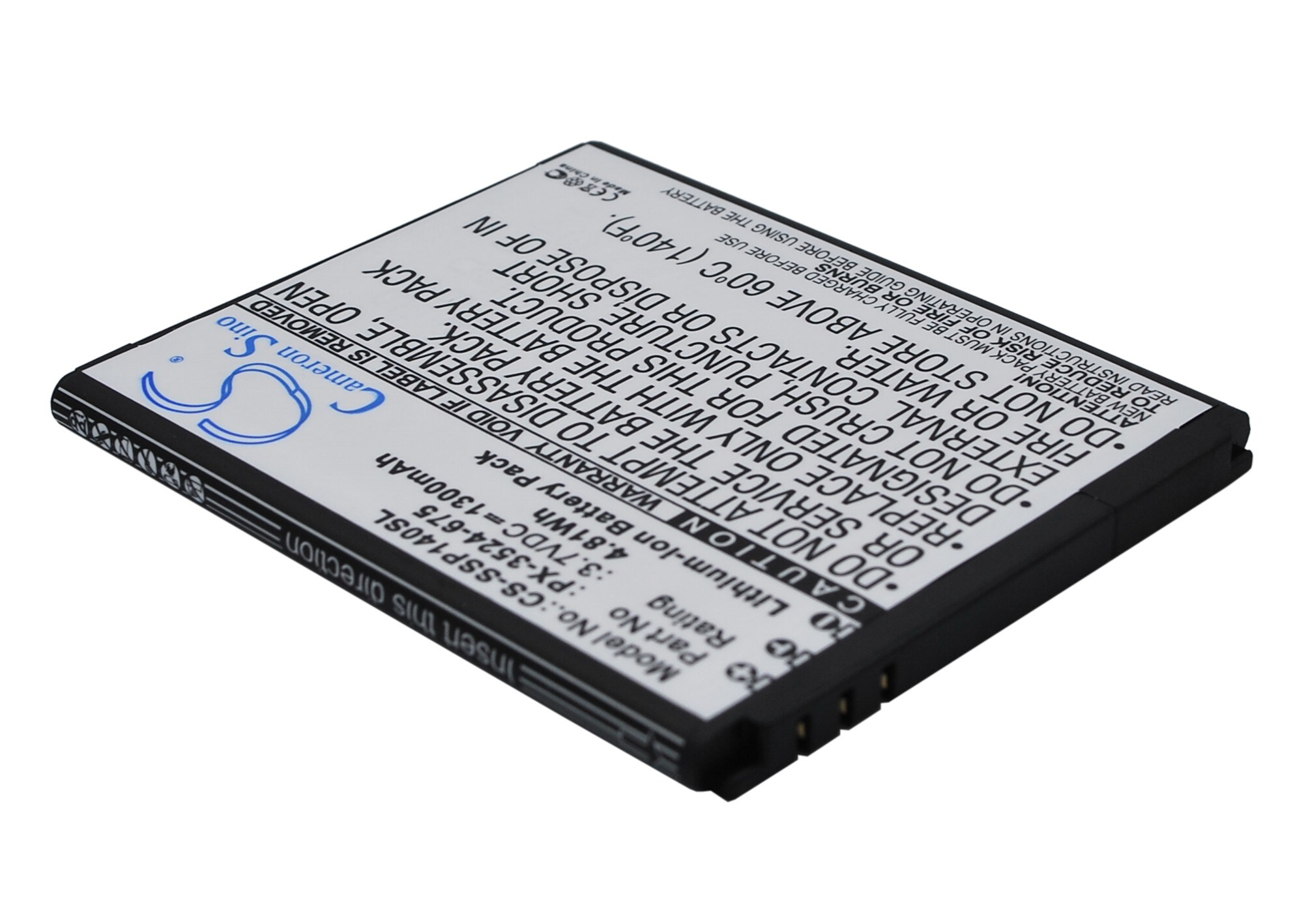 Batteri for SmartPhone, mobil for Simvalley SP-140, SingleCore