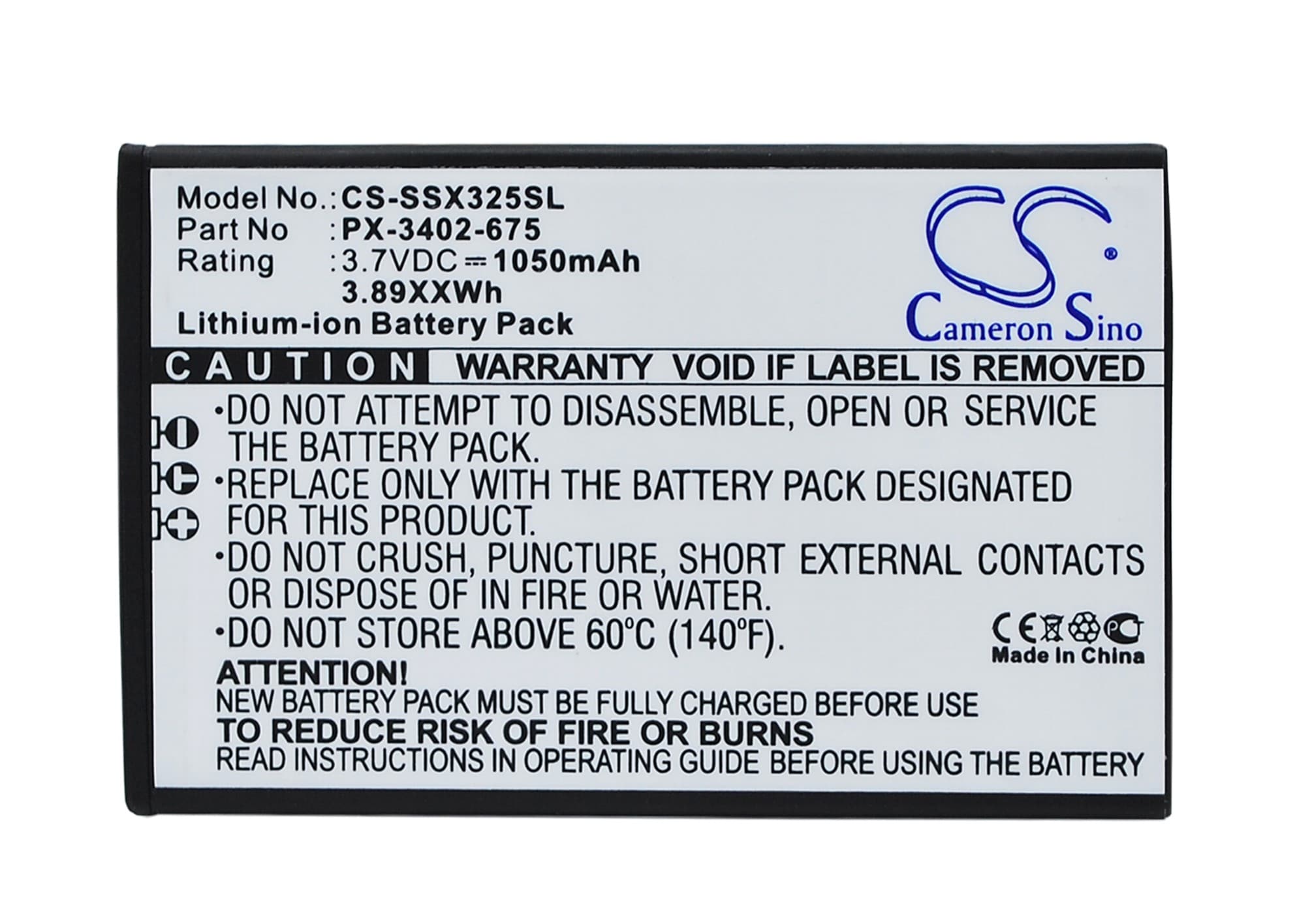 Batteri for SmartPhone, mobil for Simvalley SX-325