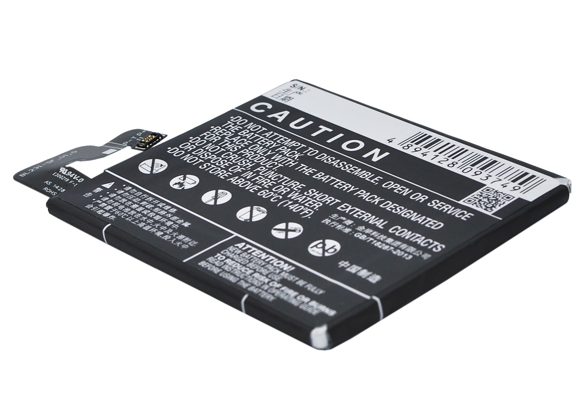 Batteri for SmartPhone, Mobil for Lenovo VIBE X2, VIBE X2-TO, VIBE X2-CU og andre.