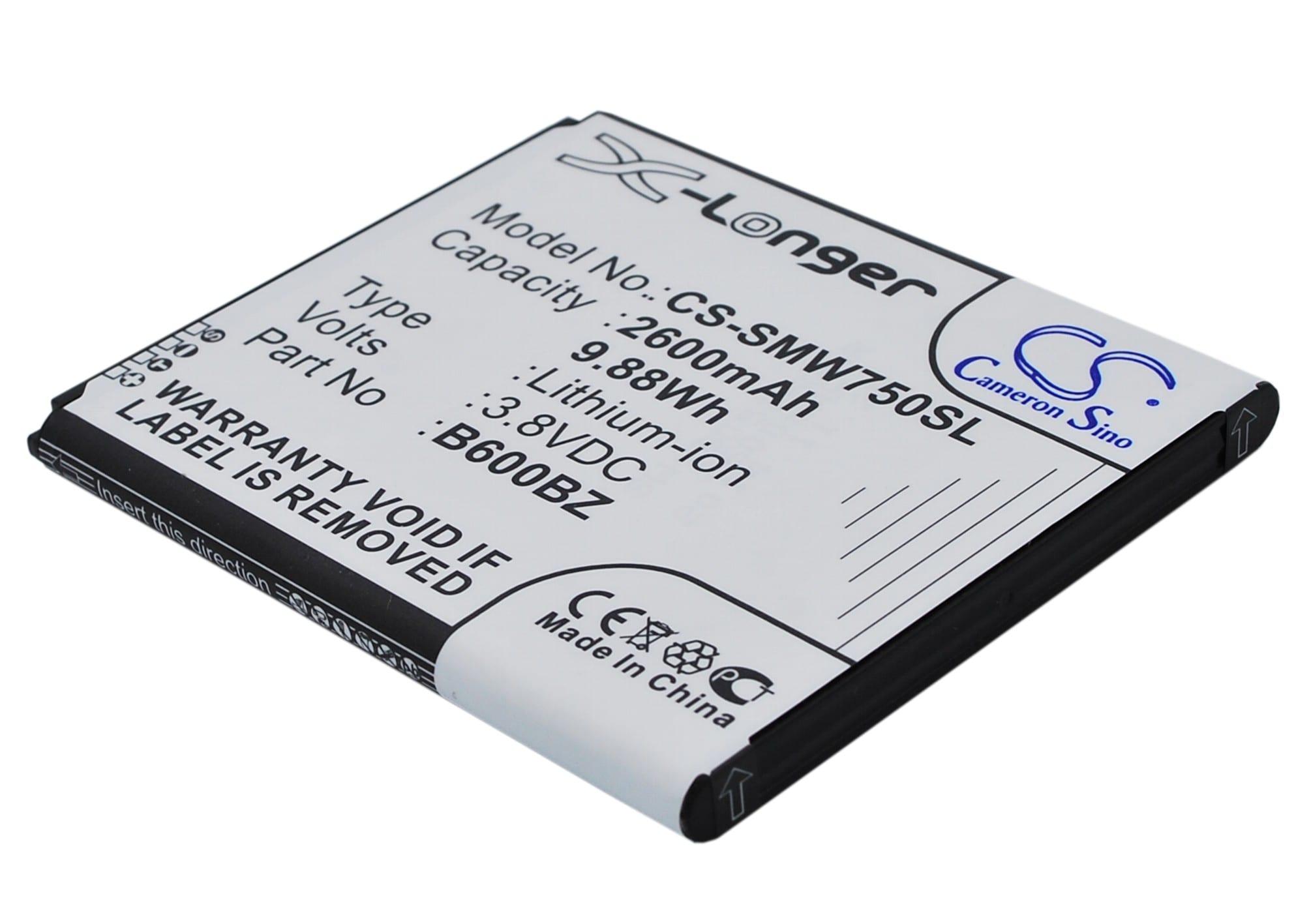 Batteri for SmartPhone, mobil for Verizon SM-W750V