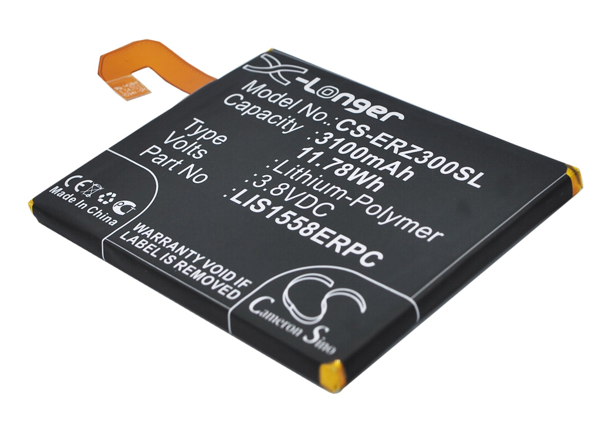 Batteri for SmartPhone, Mobil for Sony Ericsson Xperia Z3, Xperia Z3 Daul og andre.