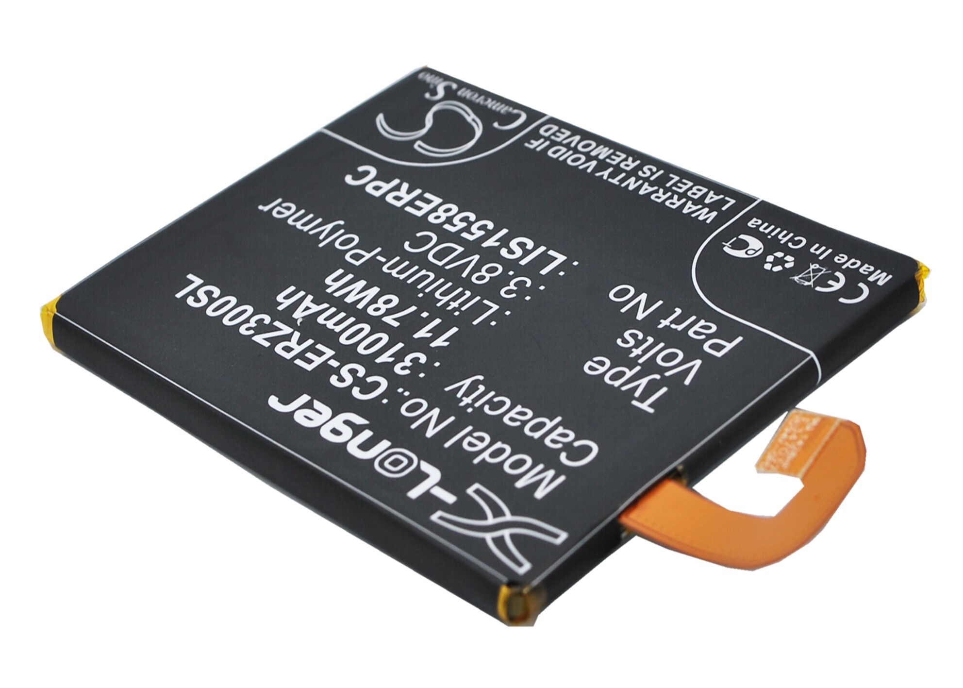 Batteri for SmartPhone, Mobil for Sony Ericsson Xperia Z3, Xperia Z3 Daul og andre.