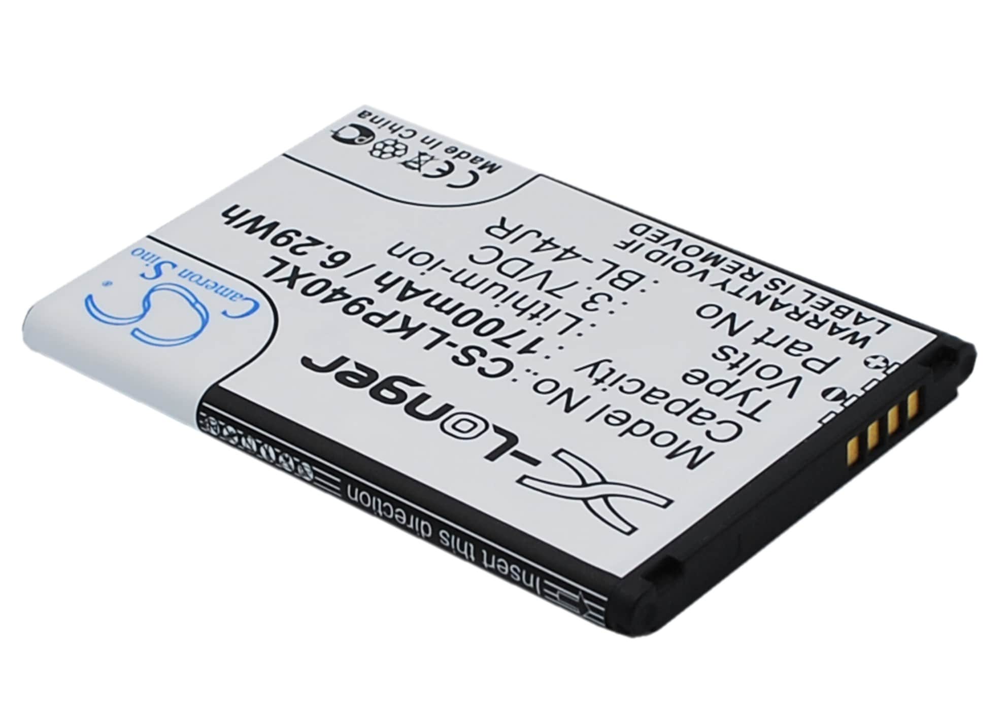 Batteri for SmartPhone, Mobil for LG P940, Prada 3.0, K2 og andre.
