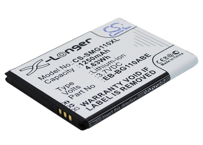 Batteri for SmartPhone, Mobil for Samsung SM-G110, SM-G110B, SM-G110H og andre.