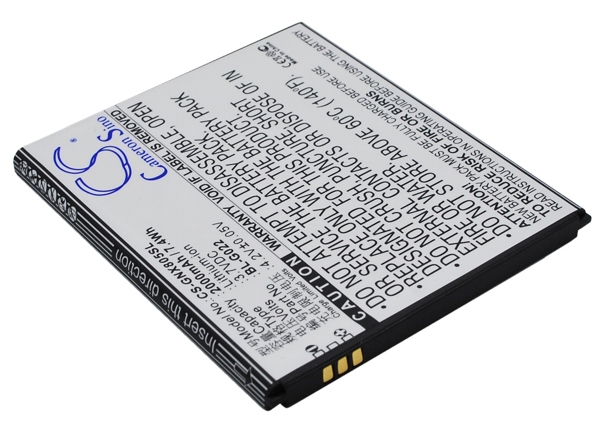 Batteri for smarttelefon, mobil for GIONEE X805