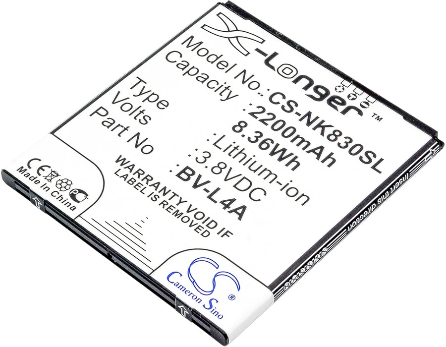 Batteri for SmartPhone, Mobil for Microsoft Lumia 830, Lumia 540, Lumia 540 Dual SIM og andre.