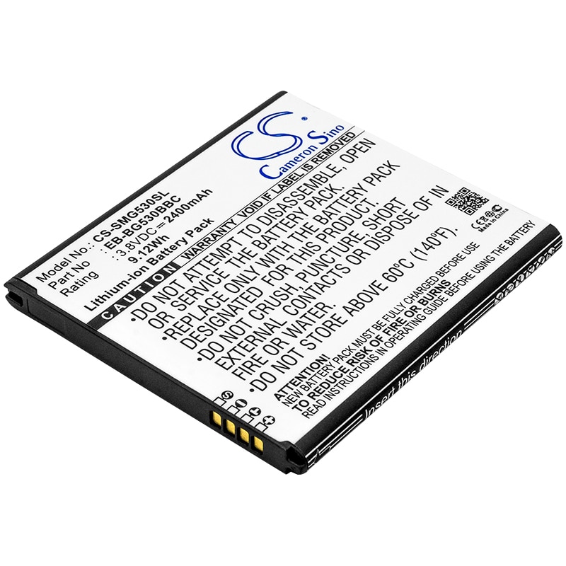 Batteri for SmartPhone, Mobil for Samsung Galaxy Grand Prime, SM-G5308, SM-G5308W og andre.