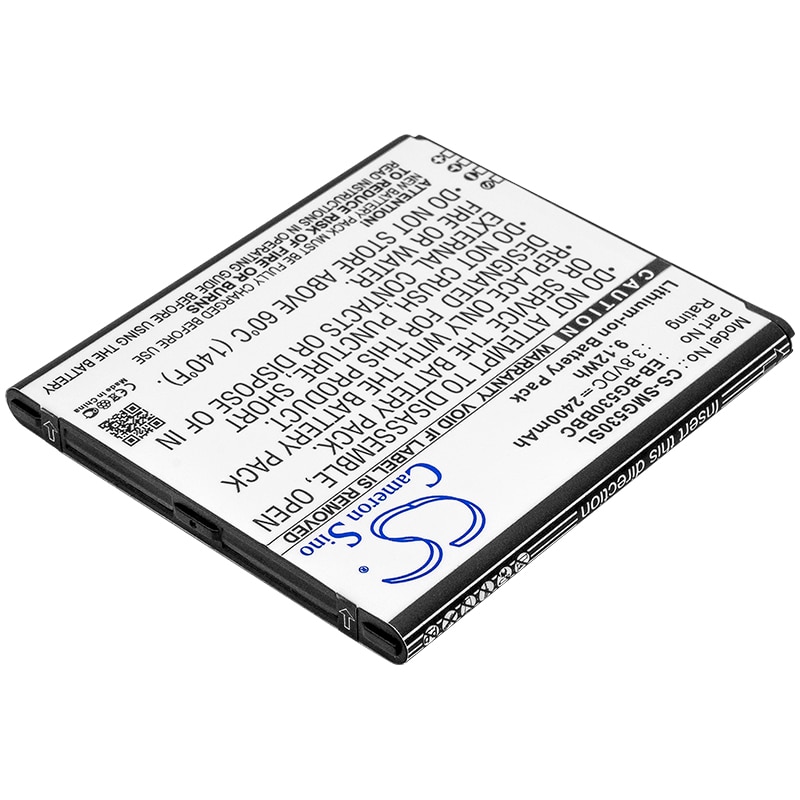 Batteri for SmartPhone, Mobil for Samsung Galaxy Grand Prime, SM-G5308, SM-G5308W og andre.