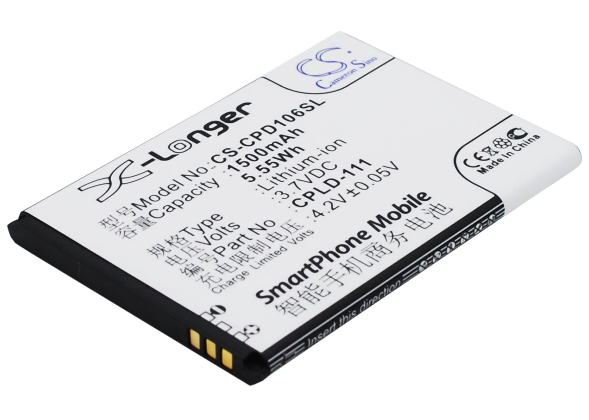 Batteri for SmartPhone, Mobil for Coolpad 5213, 5216d