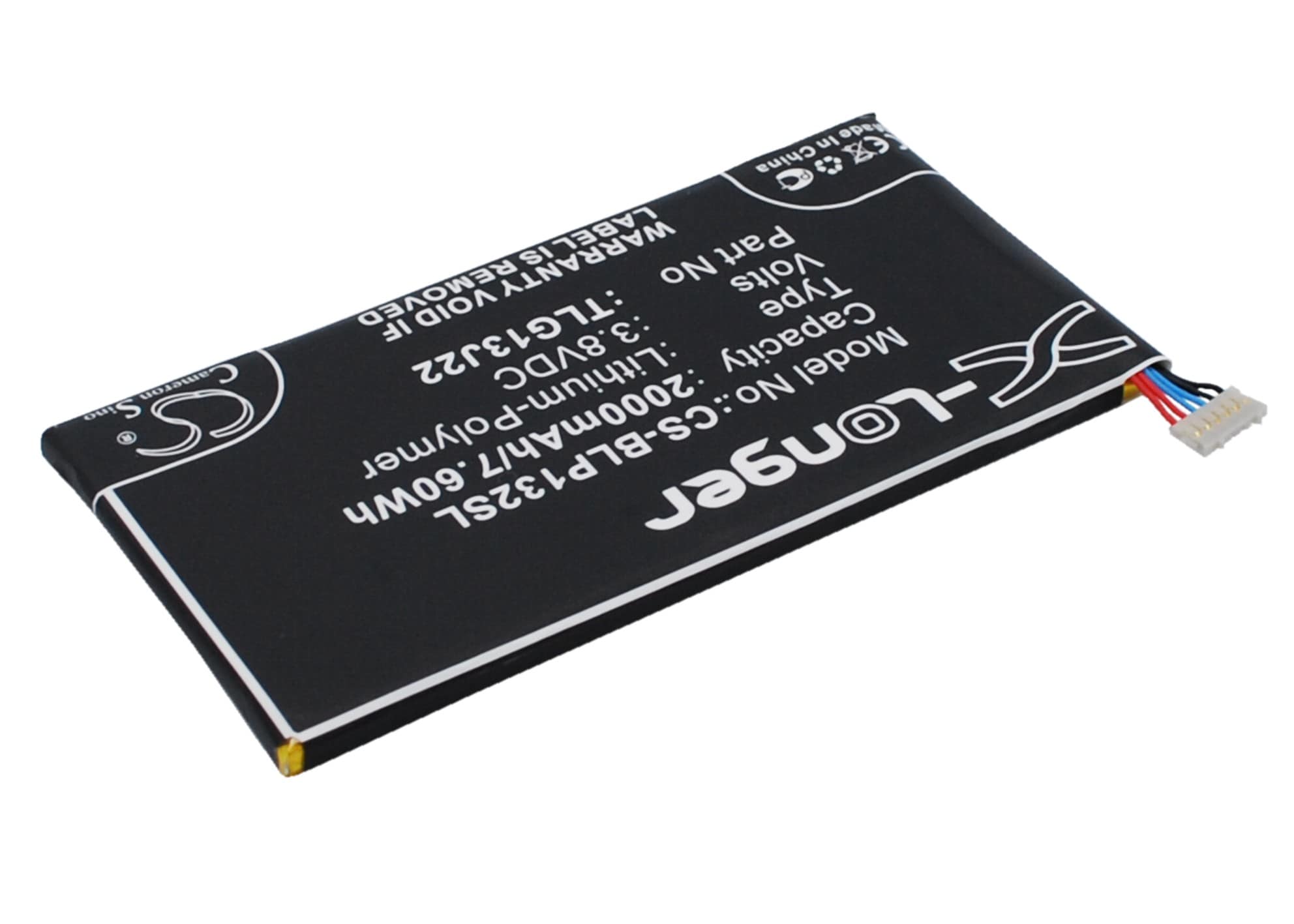 Batteri til smarttelefon, mobil for BLU Life ONE X, L132L