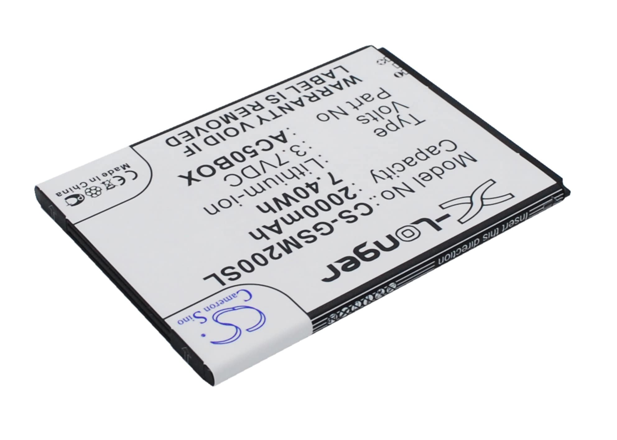 Batteri for SmartPhone, Mobil for Archos 50b Oxygen, 50 Platinium, 50B Sauerstoff etc.