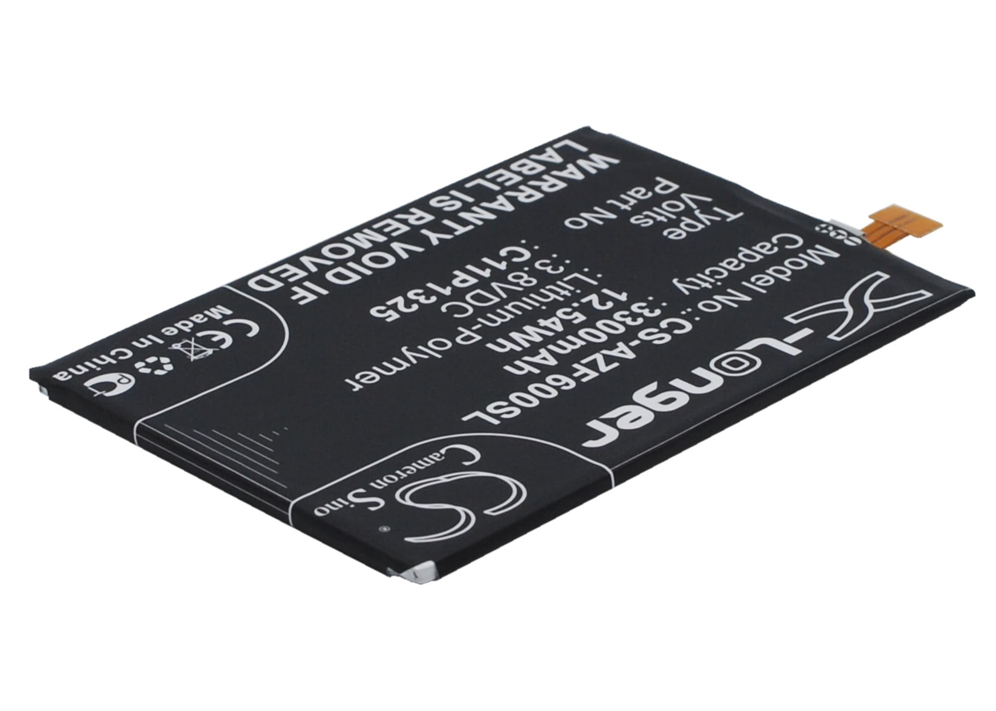 Batteri for SmartPhone, Mobil for Asus ZenFone 6, A600, A600CG og andre.