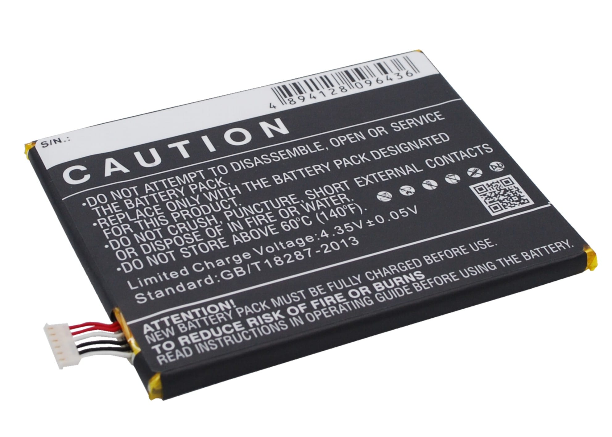 Batteri for SmartPhone, Mobil for Vodafone Smart 4 Power, OT-985N
