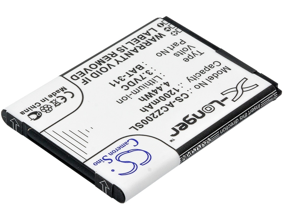 Batteri for SmartPhone, mobil for Acer Liquid Z200, Z200, Liquid M220 og andre.