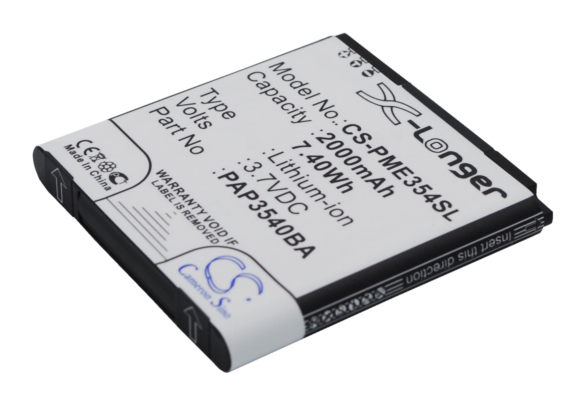 Batteri for SmartPhone, Mobil for Prestigio MultiPhone 3540 Duo