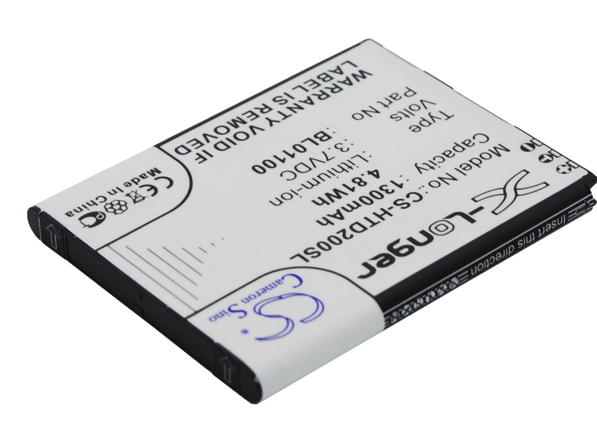 Batteri for SmartPhone, Mobil for HTC Desire C, Golf, A320E etc.