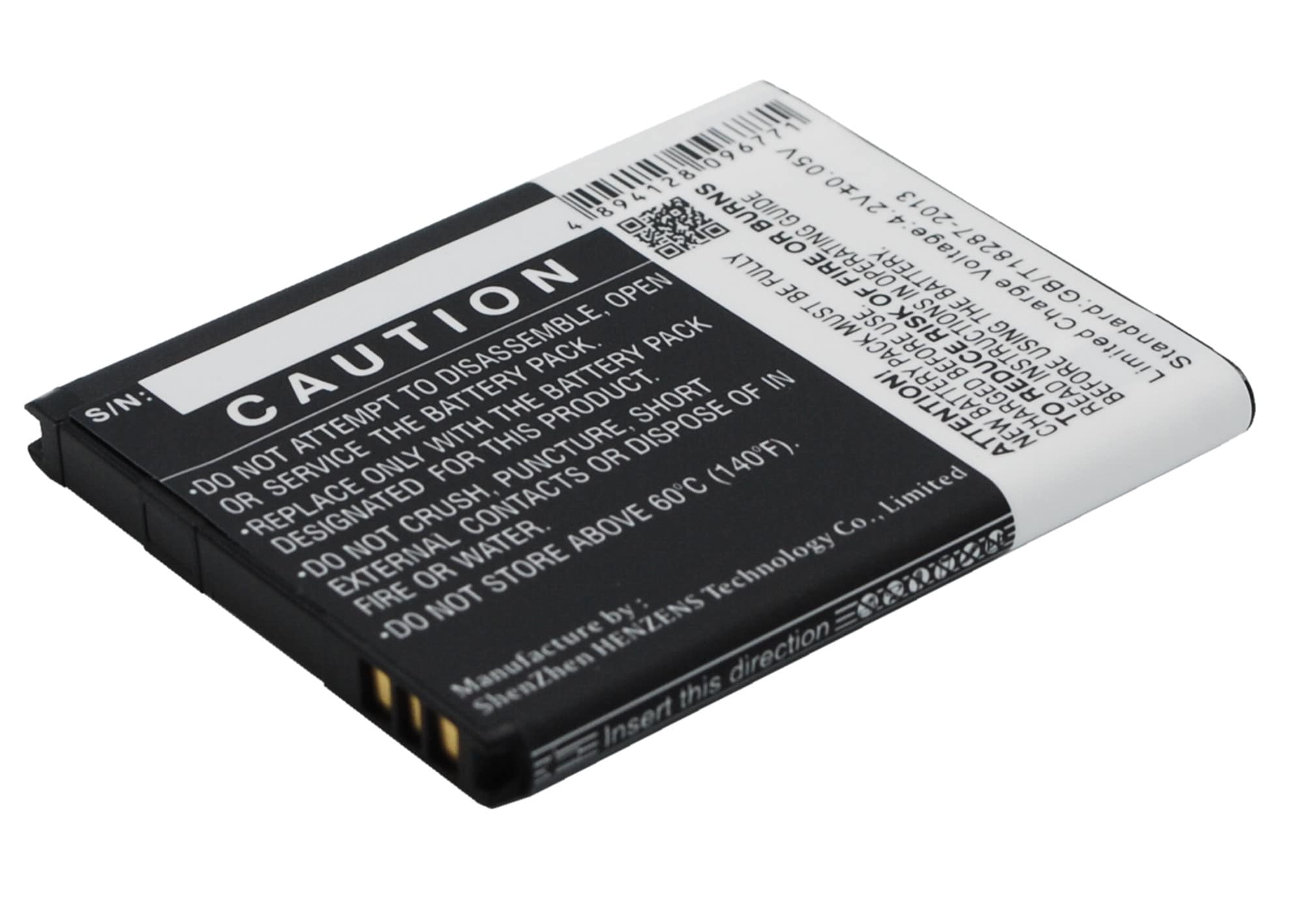 Batteri for SmartPhone, Mobil for HTC Desire C, Golf, A320E etc.