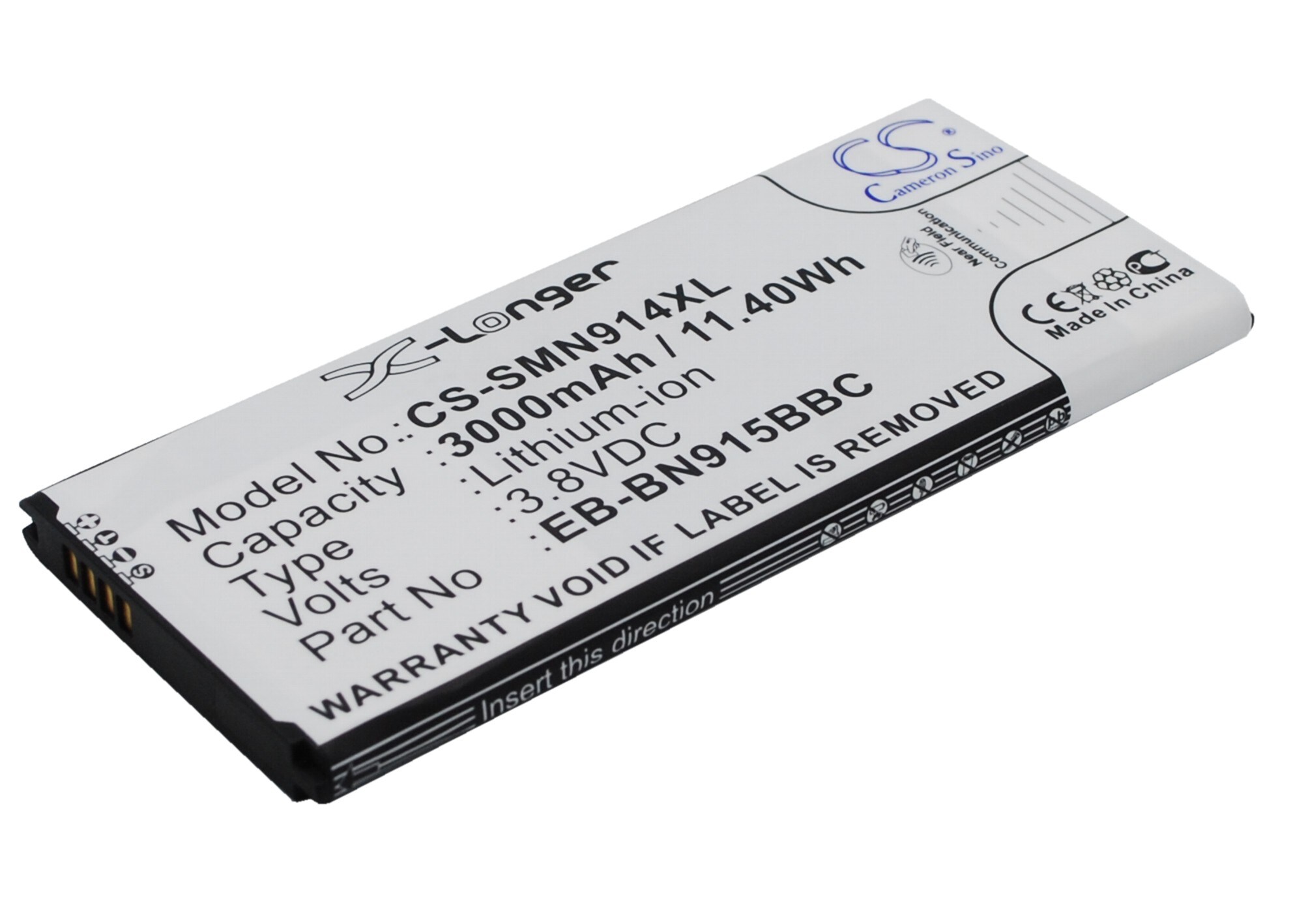 Batteri for SmartPhone, Mobil for Samsung Galaxy Note Edge, SM-N915, SM-N915A og andre.