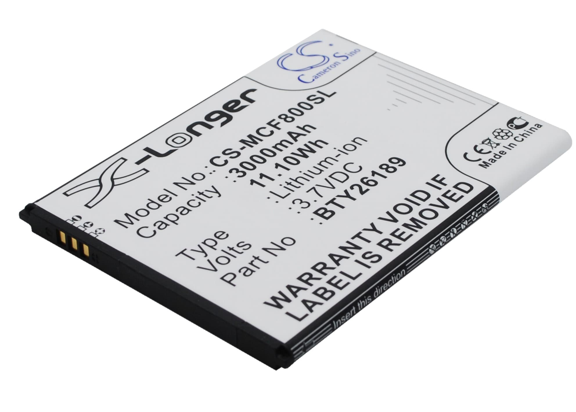 Batteri for SmartPhone, Mobil for Mobistel Cynus F8