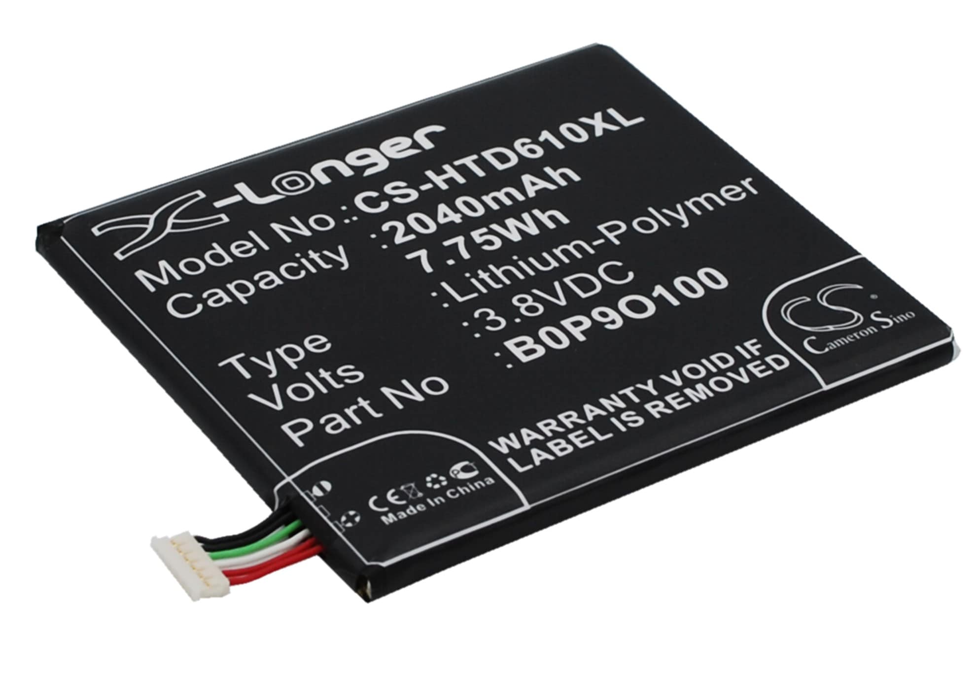 Batteri for SmartPhone, Mobil for HTC Desire 610, Desire D610t, Desire D610n og andre.