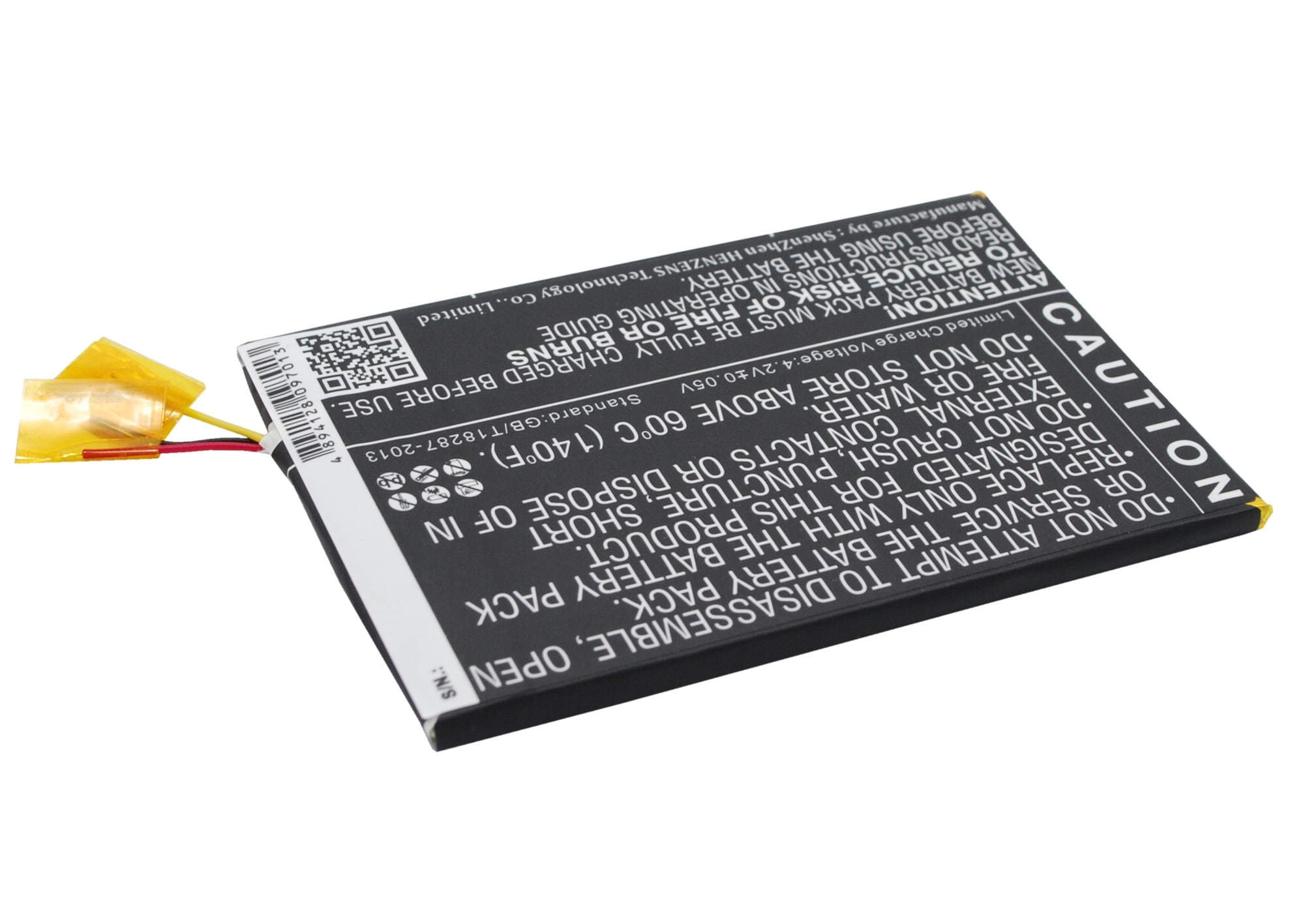 Batteri for smarttelefon, mobil for BLU Studio 6.0 HD, D650A, D651U osv.