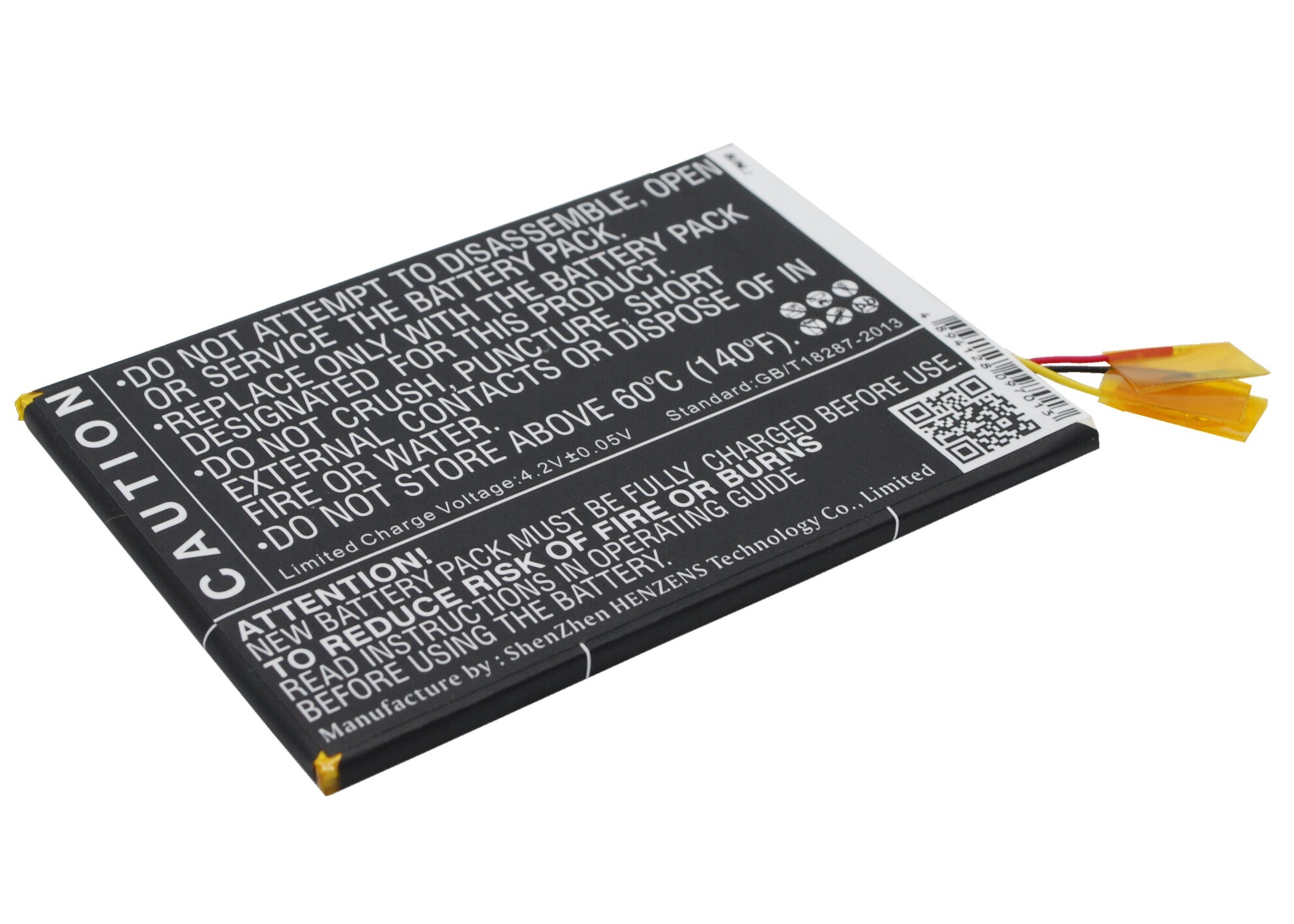 Batteri for smarttelefon, mobil for BLU Studio 6.0 HD, D650A, D651U osv.