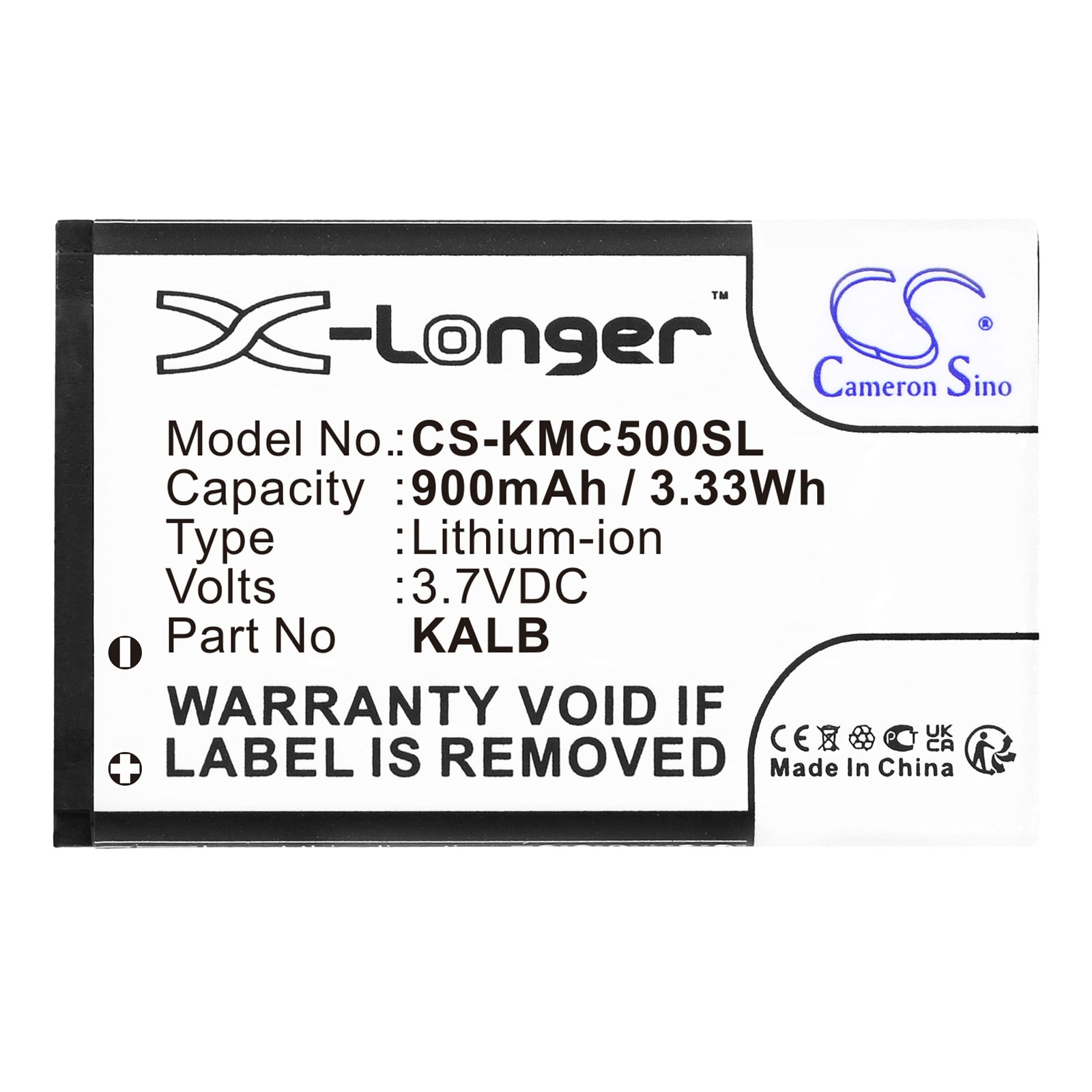 Batteri for SmartPhone, Mobil for Master MF021S, MF015, MF016 DUAL SIM og andre.