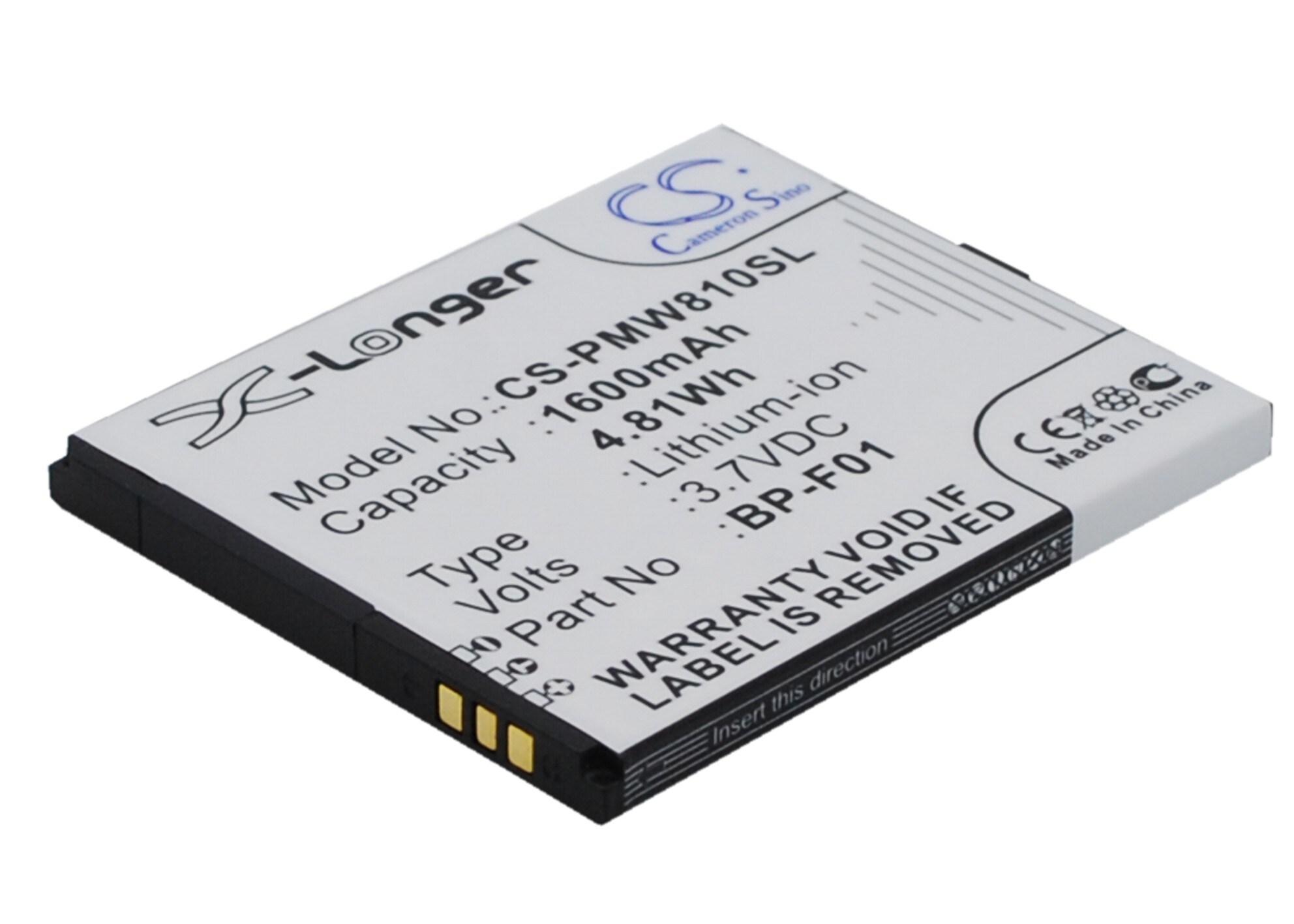 Batteri for smarttelefon, mobil for PHICOMM FWS610, FWS810