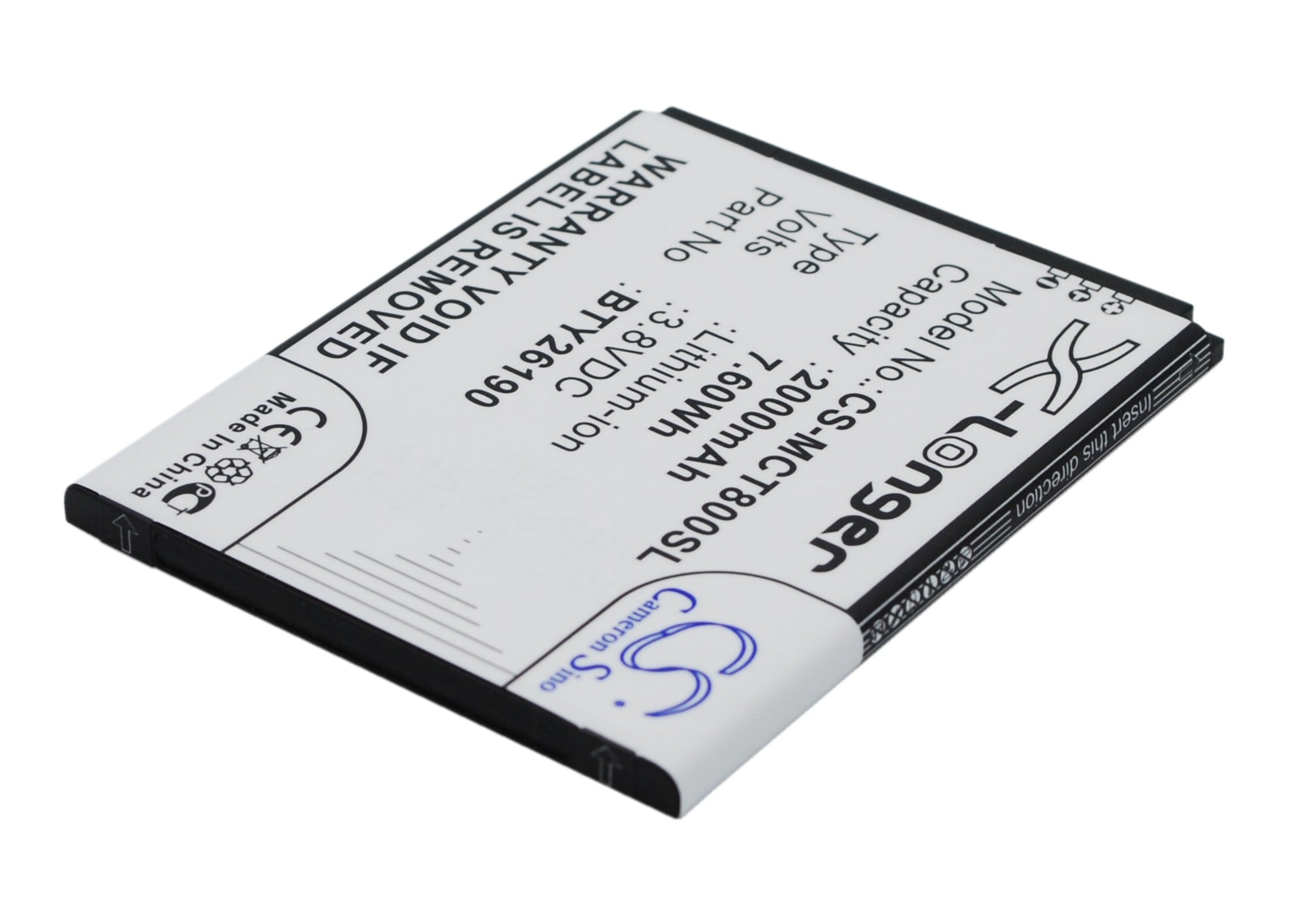 Batteri for SmartPhone, Mobil for Mobistel Cynus T8