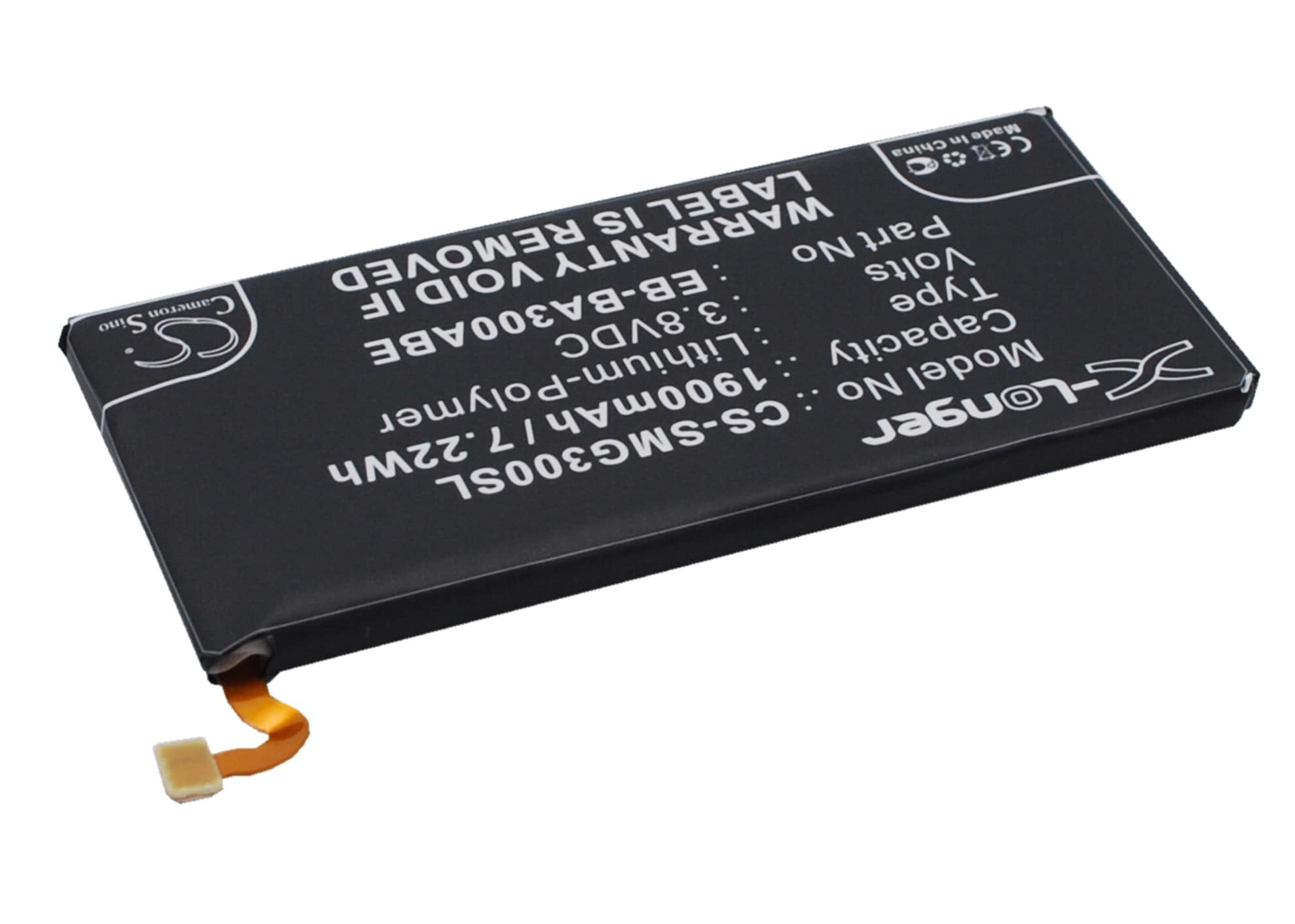 Batteri for SmartPhone, Mobil for Samsung Galaxy A3, SM-A3009, SM-A3000 og andre.