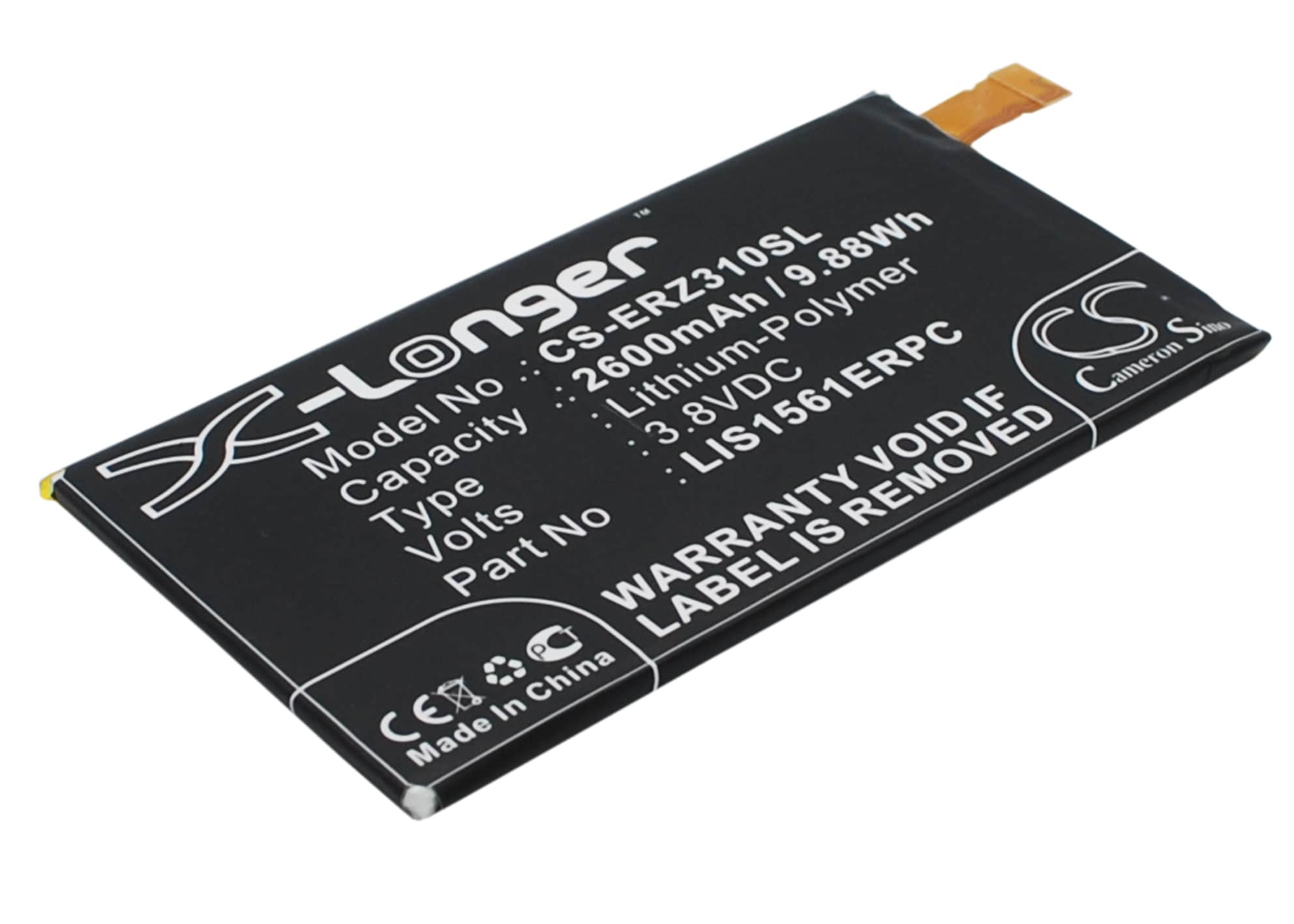 Batteri for SmartPhone, Mobil for Sony Ericsson Xperia Z3 Mini, Xperia Z3 Compact og andre.