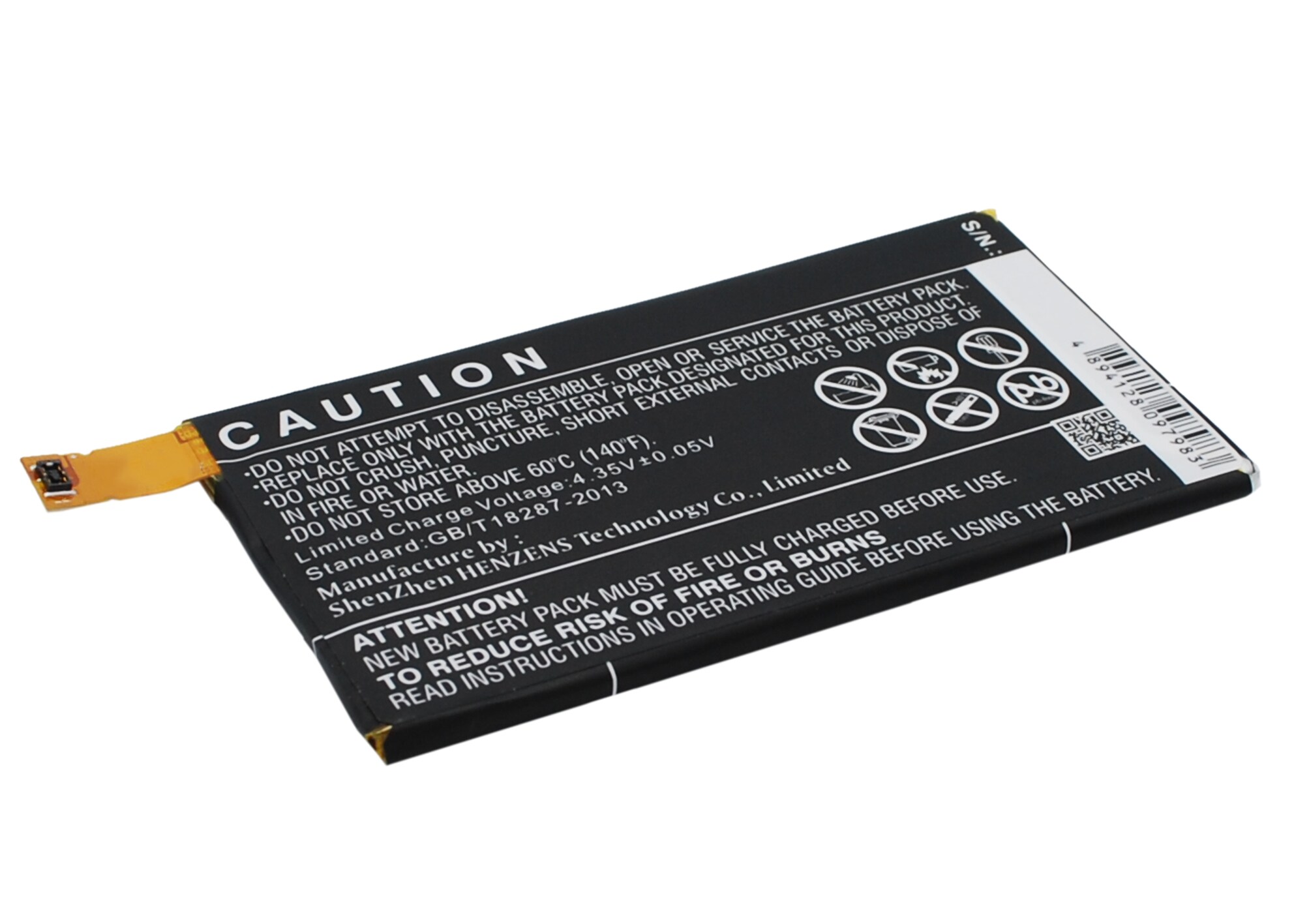 Batteri for SmartPhone, Mobil for Sony Ericsson Xperia Z3 Mini, Xperia Z3 Compact og andre.