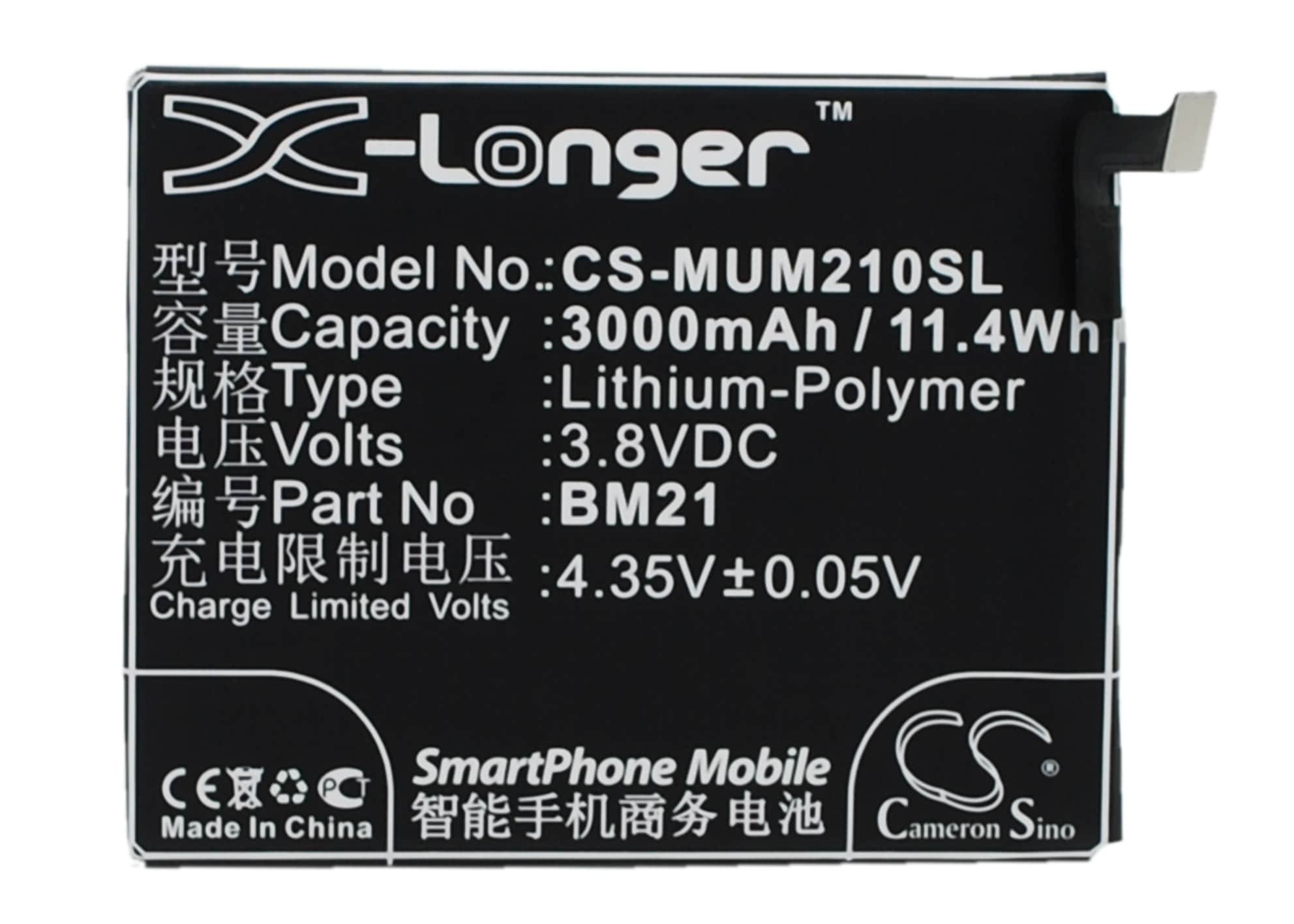 Batteri for SmartPhone, Mobil for Xiaomi Mi Note, Libra