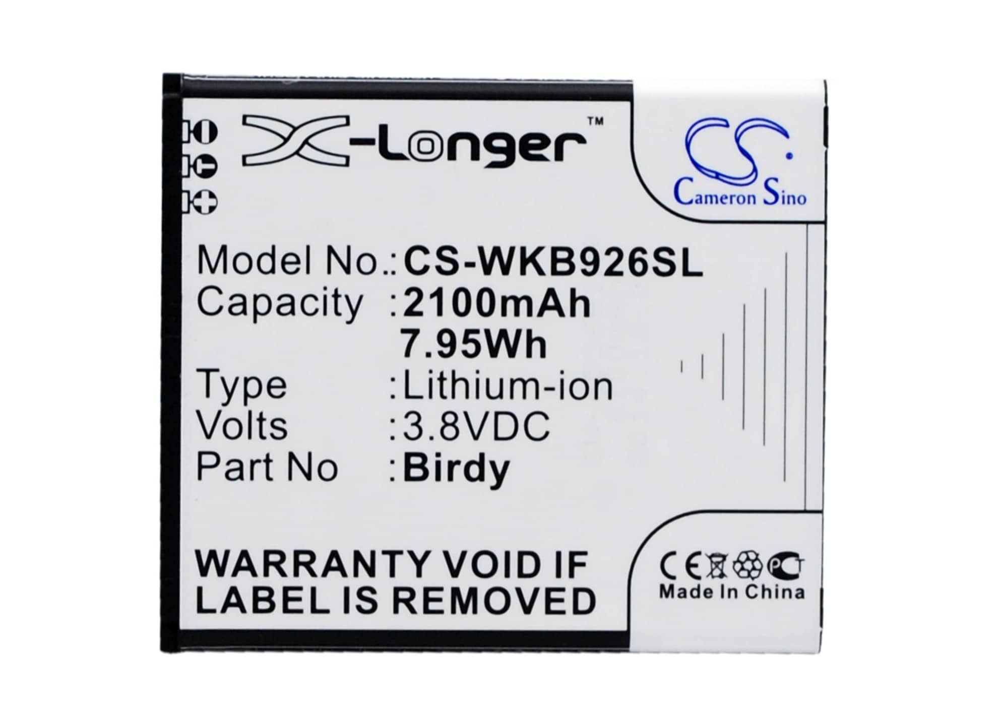 Batteri for SmartPhone, Mobil for NGM BIRDY