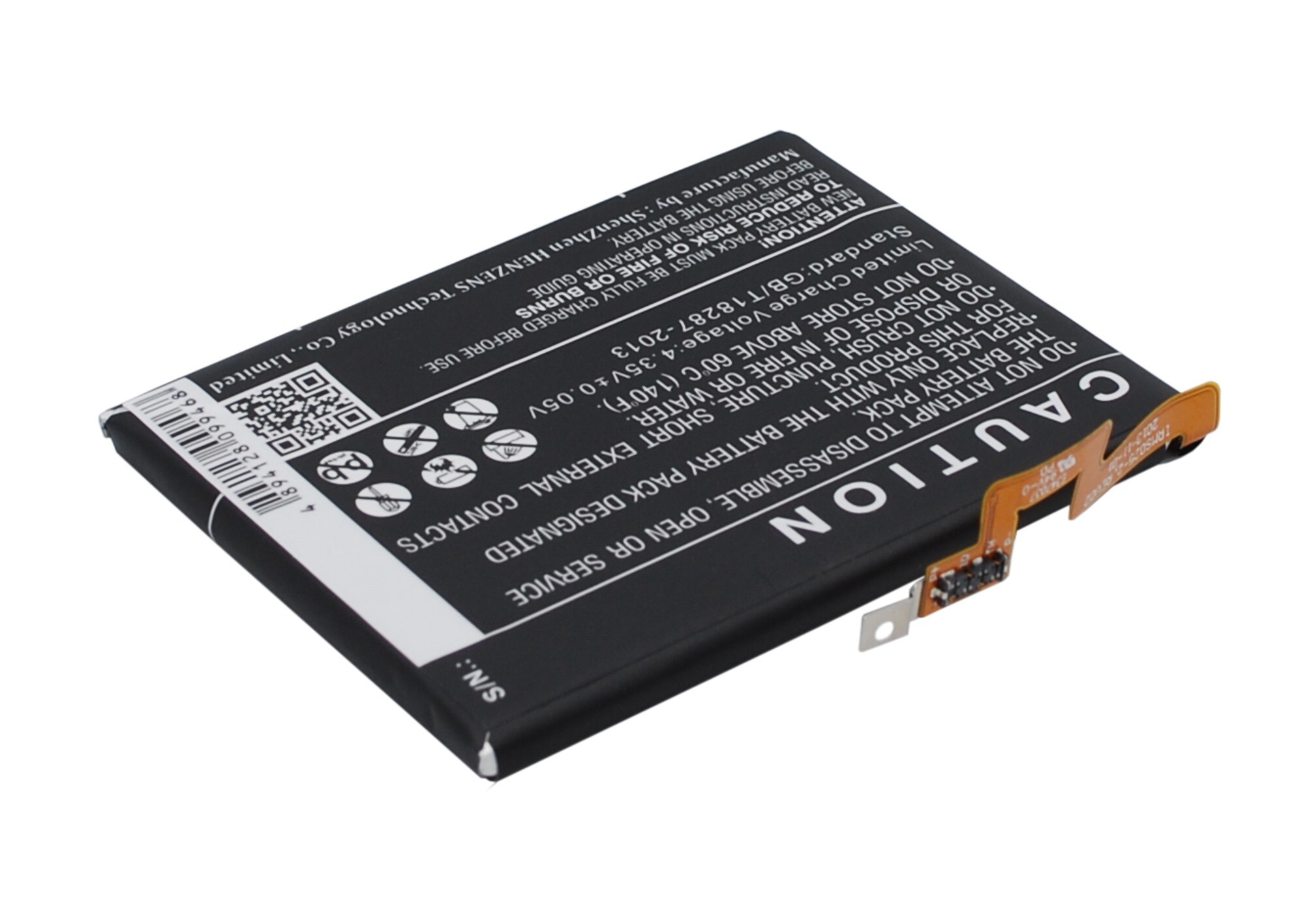 Batteri til SmartPhone, mobil til Blackberry Q30, Passport, Passport 4G osv.