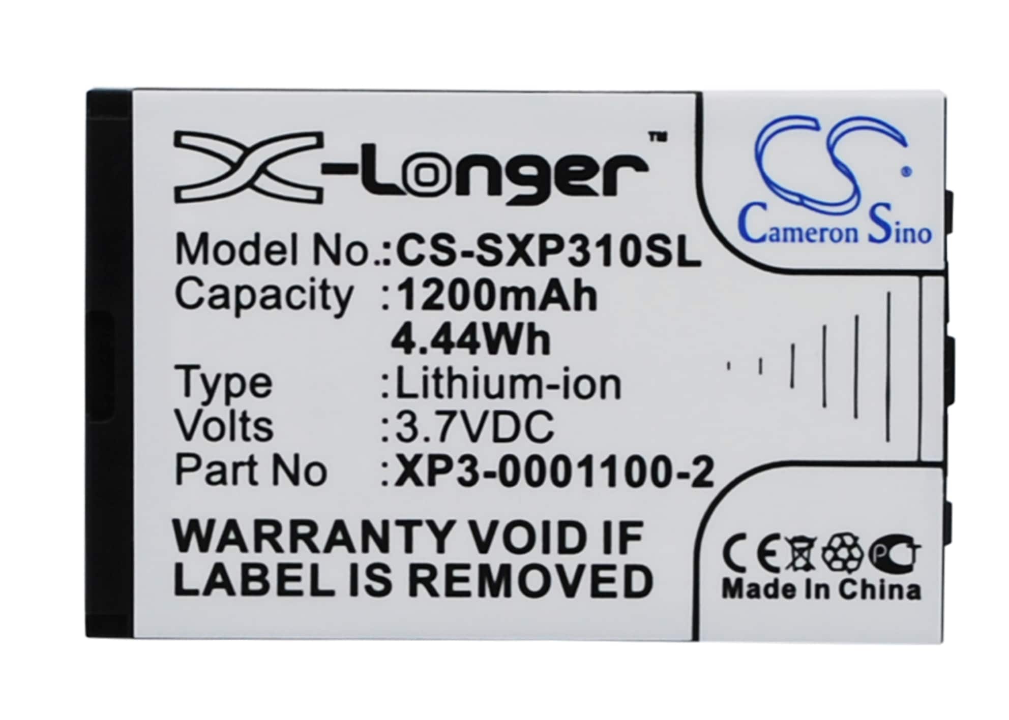 Batteri for SmartPhone, mobil for Socketmobile Sonim XP3-S, XP3 Enduro