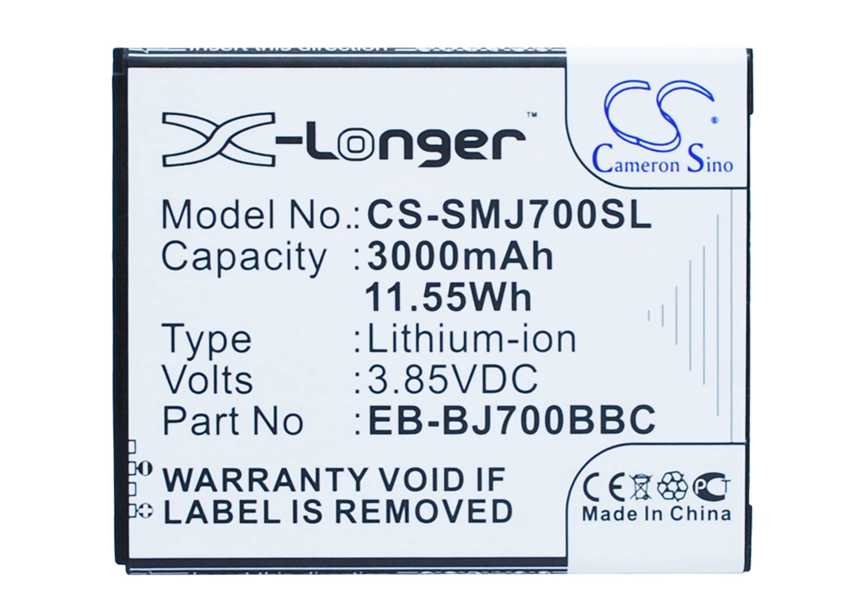 Batteri for SmartPhone, Mobil for Samsung Galaxy J7, SM-J7008, Galaxy J7 Duos og andre.