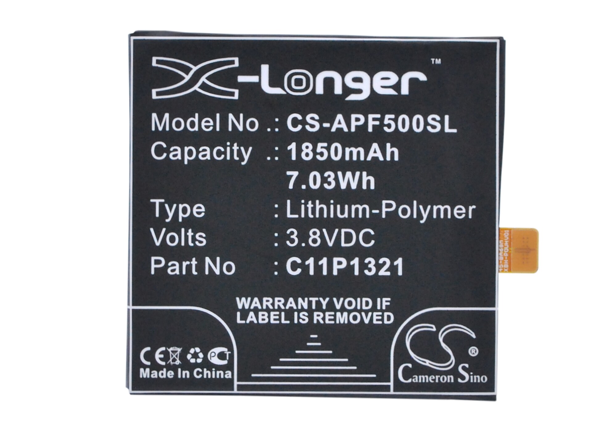 Batteri for SmartPhone, Mobil for Asus PadFone E, A68M