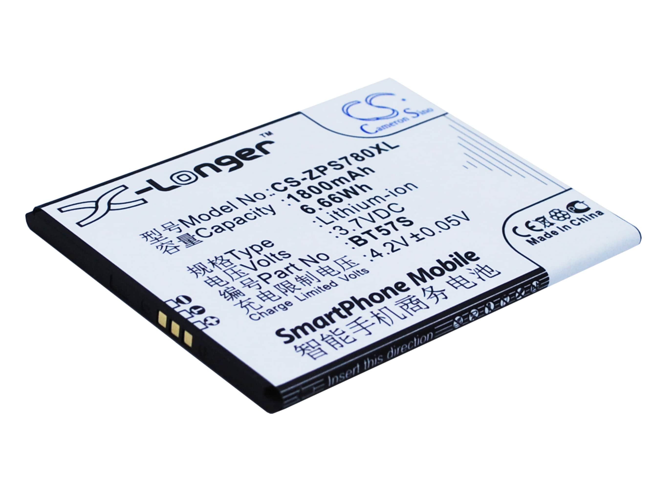 Batteri for smarttelefon, mobil for ZOPO ZP780, 6560