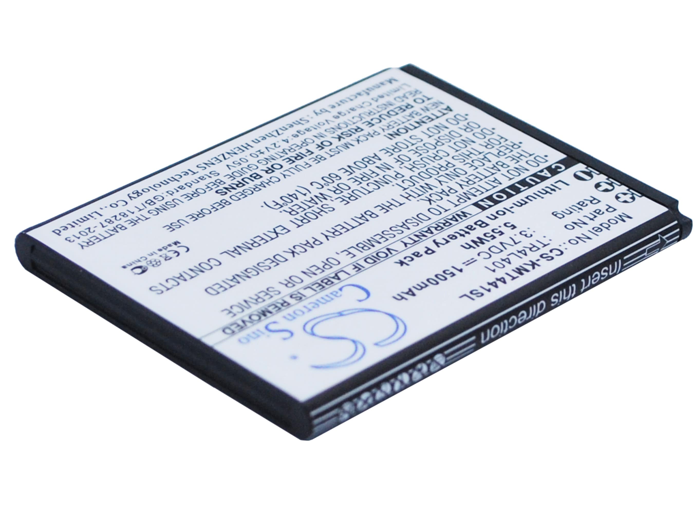 Batteri for smarttelefon, mobil for KAZAM Trooper 441L, Trooper 440L, TR4L4044044-01
