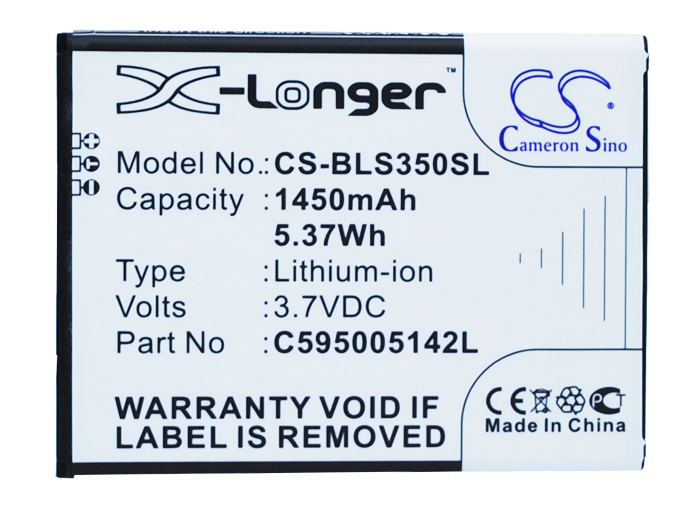 Batteri for SmartPhone, Mobil for BLU Star Jr, S350