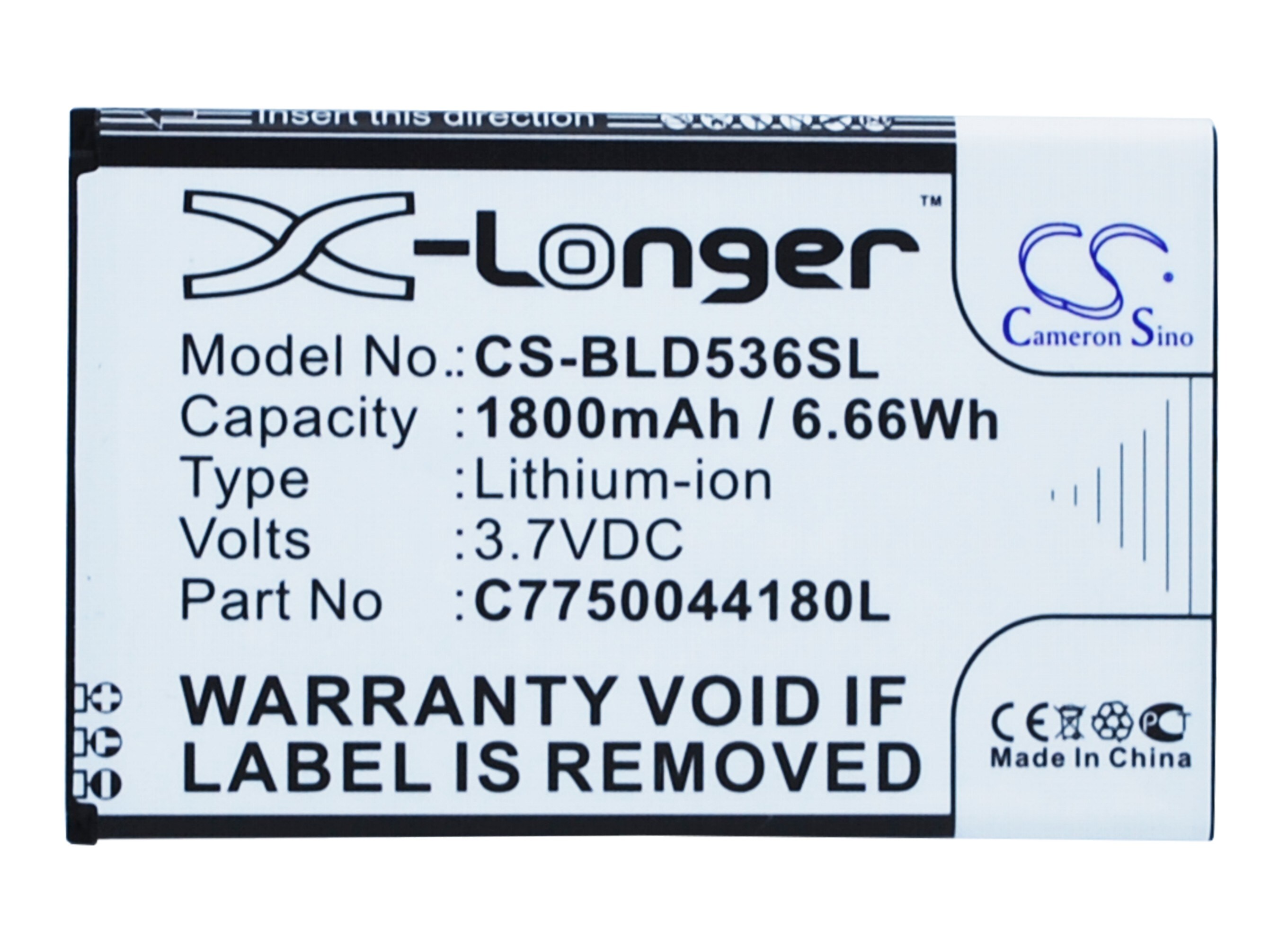 Batteri for SmartPhone, mobil for BLU Studio 5.0C, Studio 5.0e, Studio 5.0CE osv.