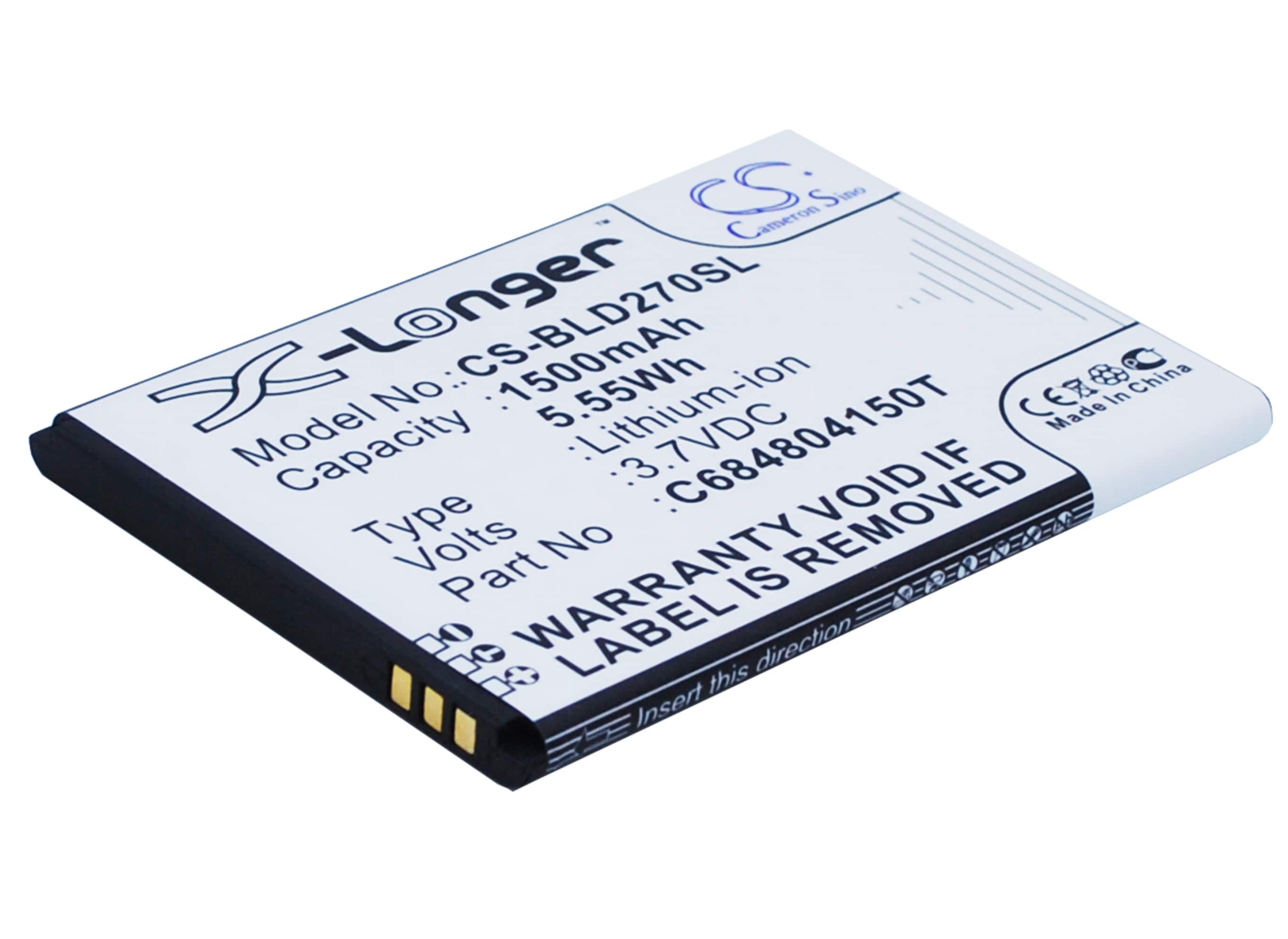 Batteri for SmartPhone, Mobil for BLU Dash 4.0, D270, D270a etc.