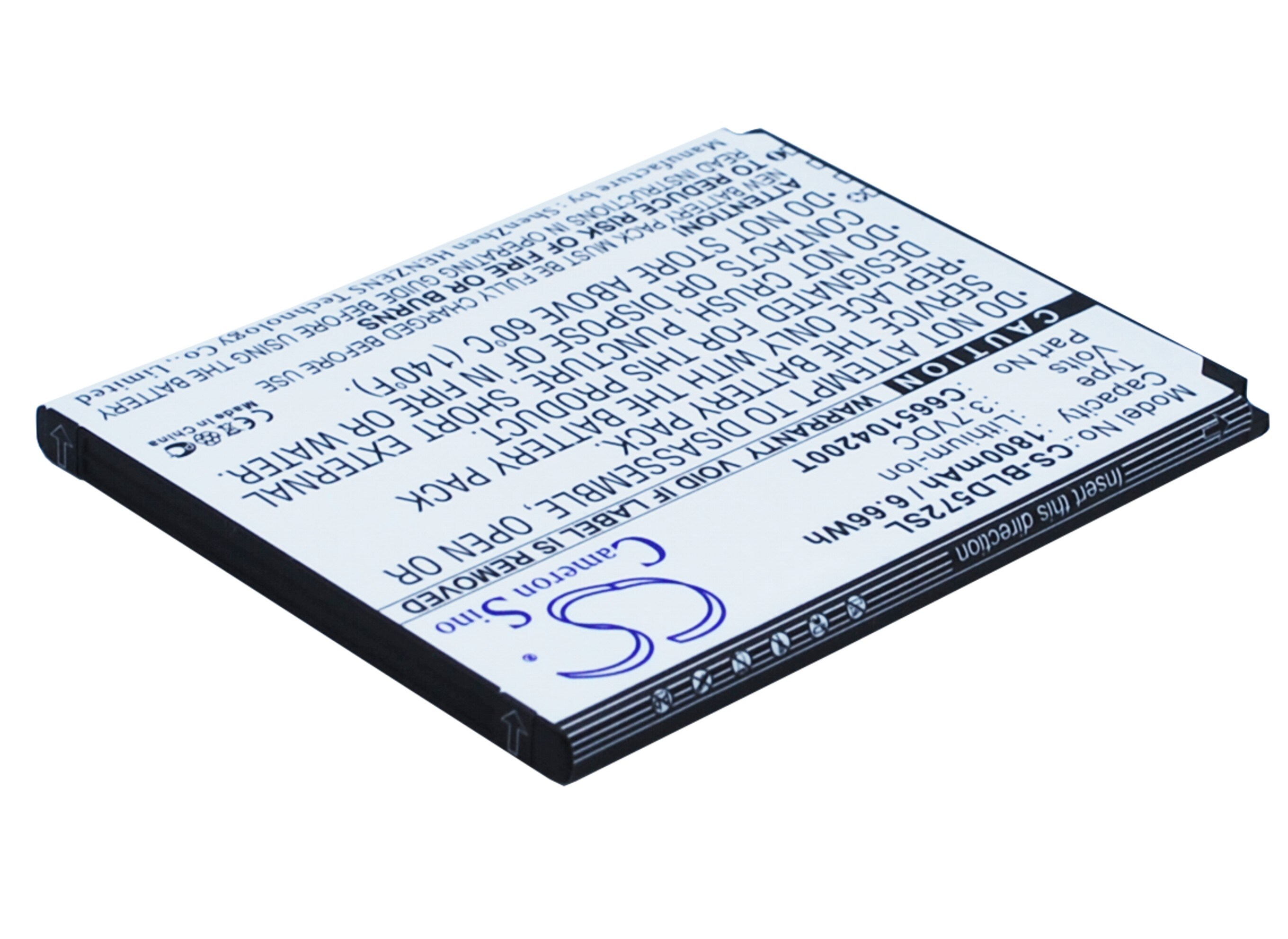 Batteri for smarttelefon, mobil for BLU Studio 5.0S, D572A, Y530Q osv.