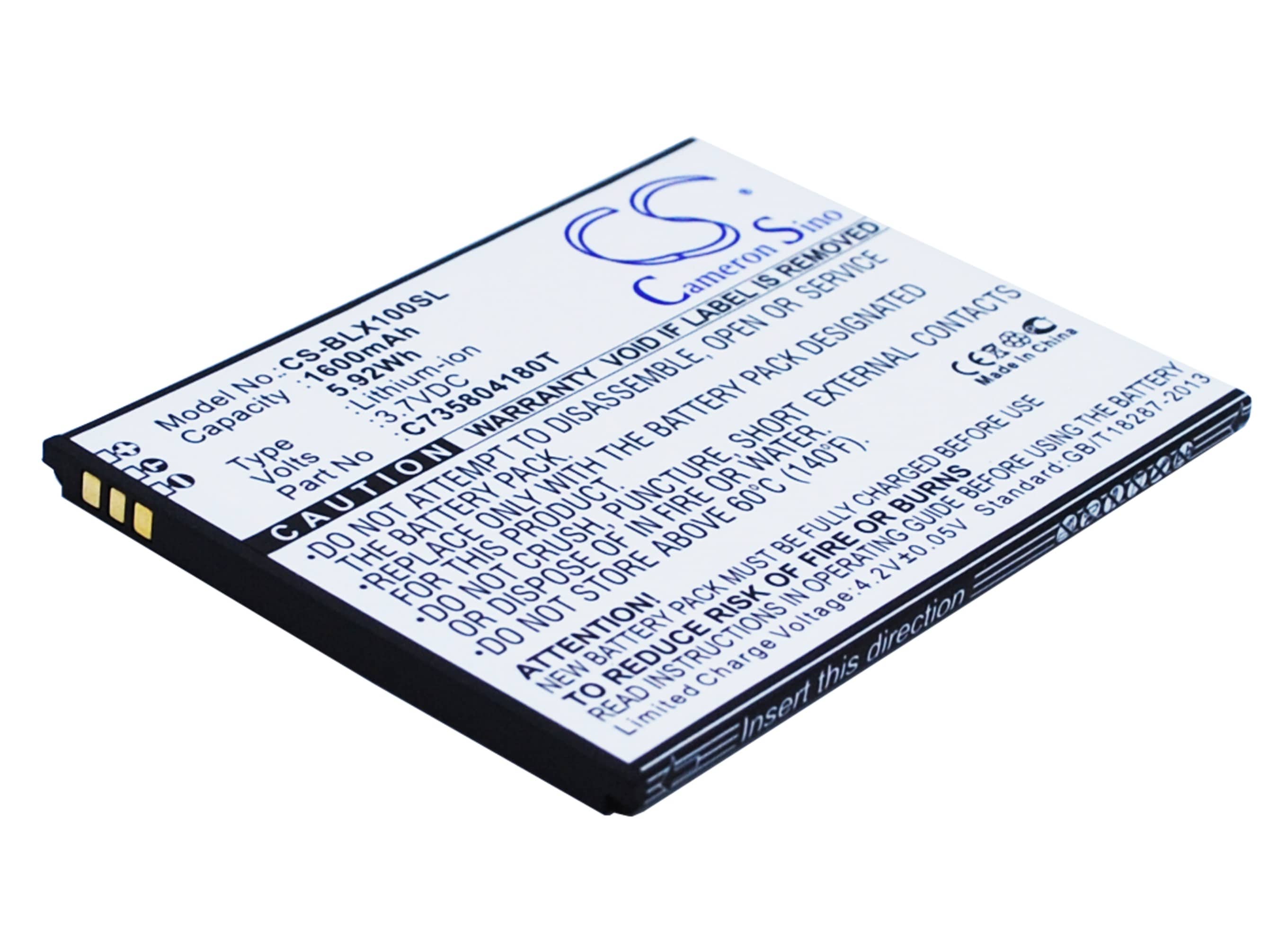 Batteri for smarttelefon, mobil for BLU Life Play, Life Play X, L102A osv.