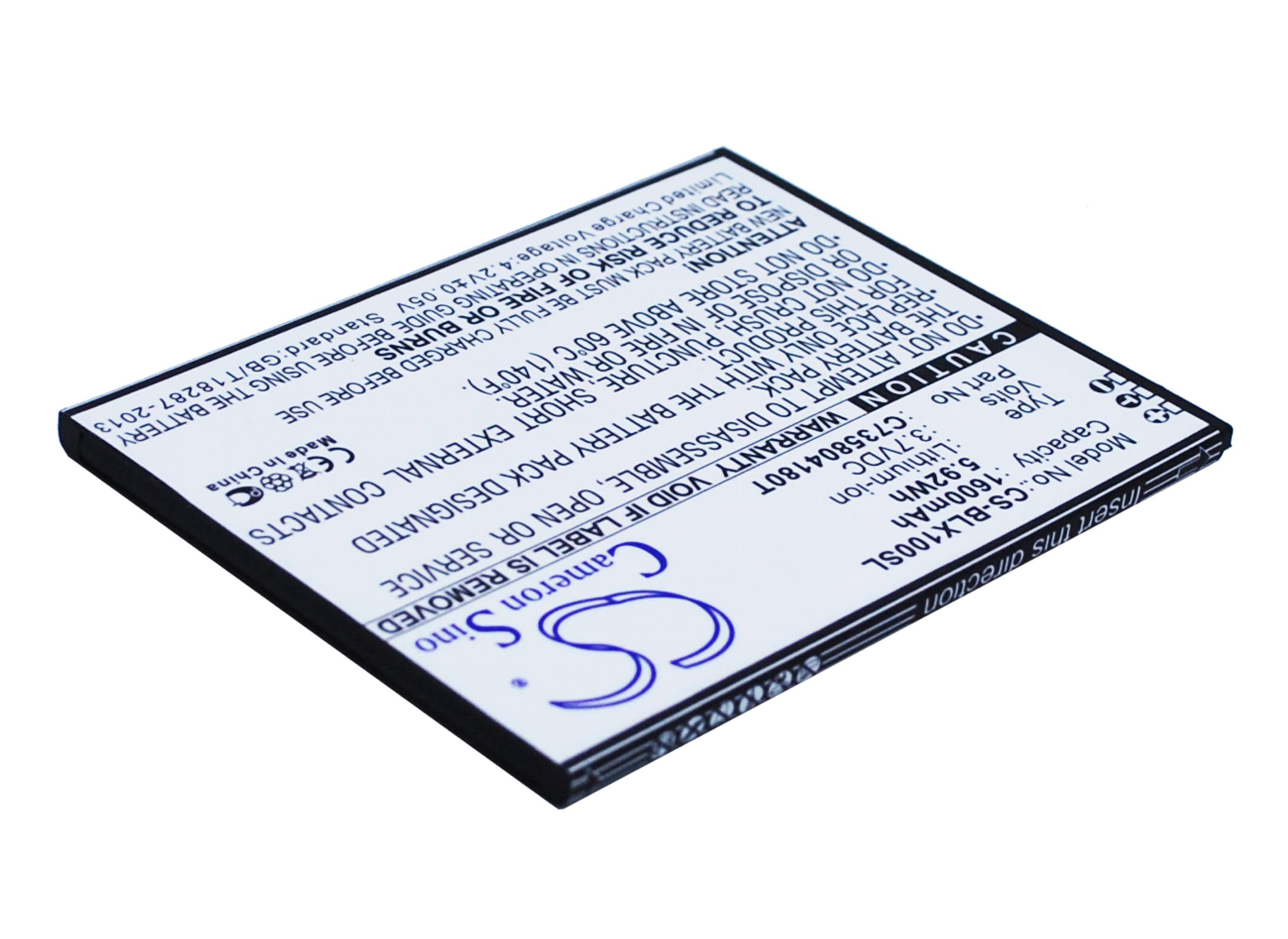 Batteri for smarttelefon, mobil for BLU Life Play, Life Play X, L102A osv.