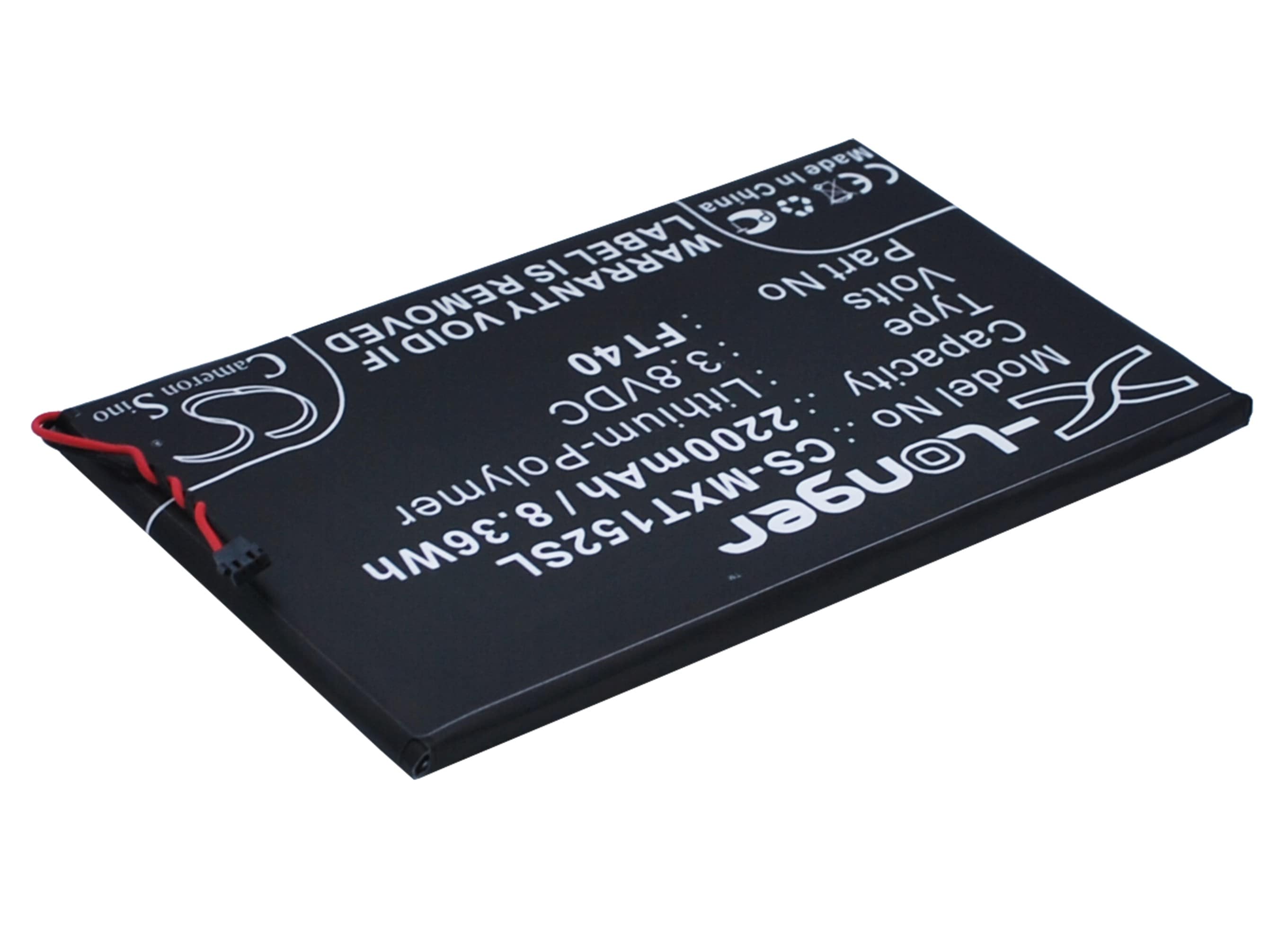 Batteri for SmartPhone, mobil for Motorola MotoE 2nd, XT1526, XT1528 og andre.