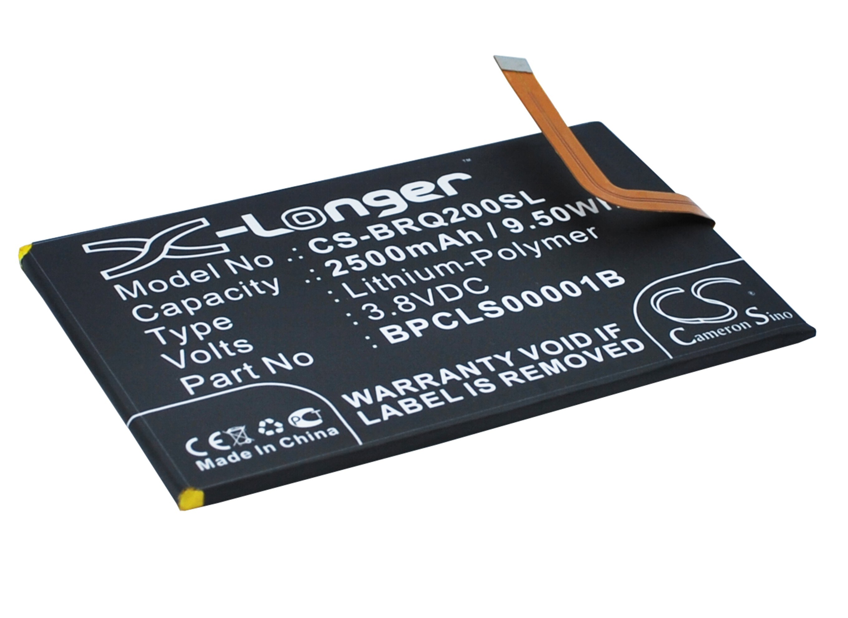 Batteri for SmartPhone, Mobil for BlackBerry Classic, Classic 4G, Q20 og andre.