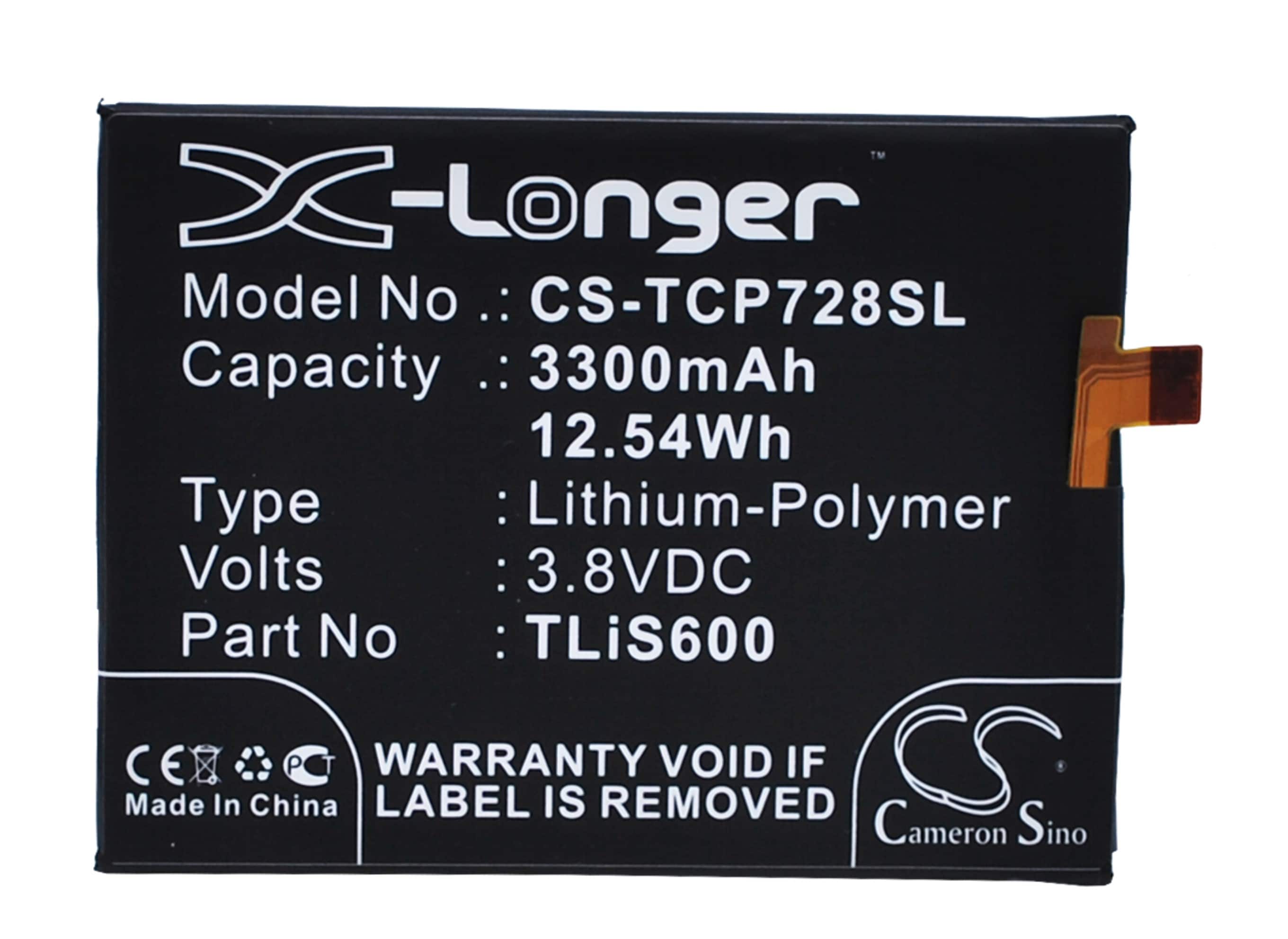 Batteri for SmartPhone, Mobil for UMI Emax, Hierro, Super